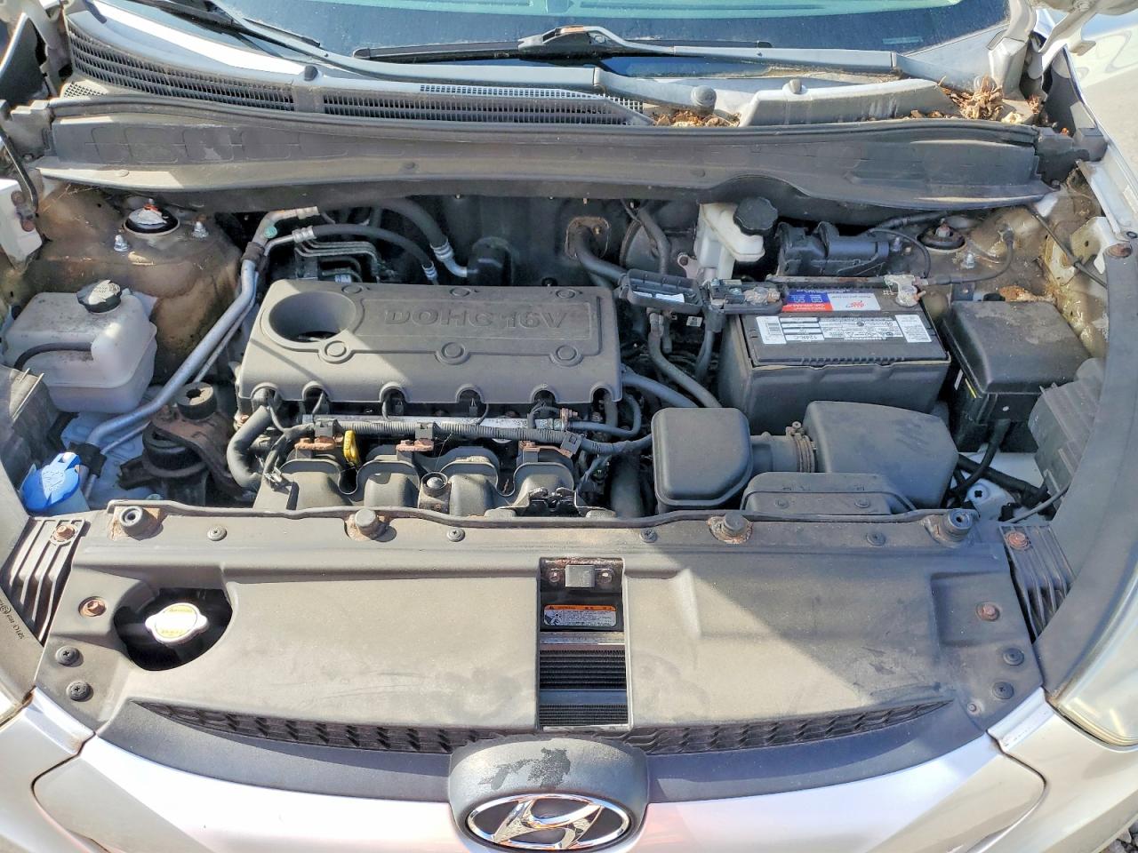2010 Hyundai Tucson Gls Silver vin: KM8JUCAC6AU093583