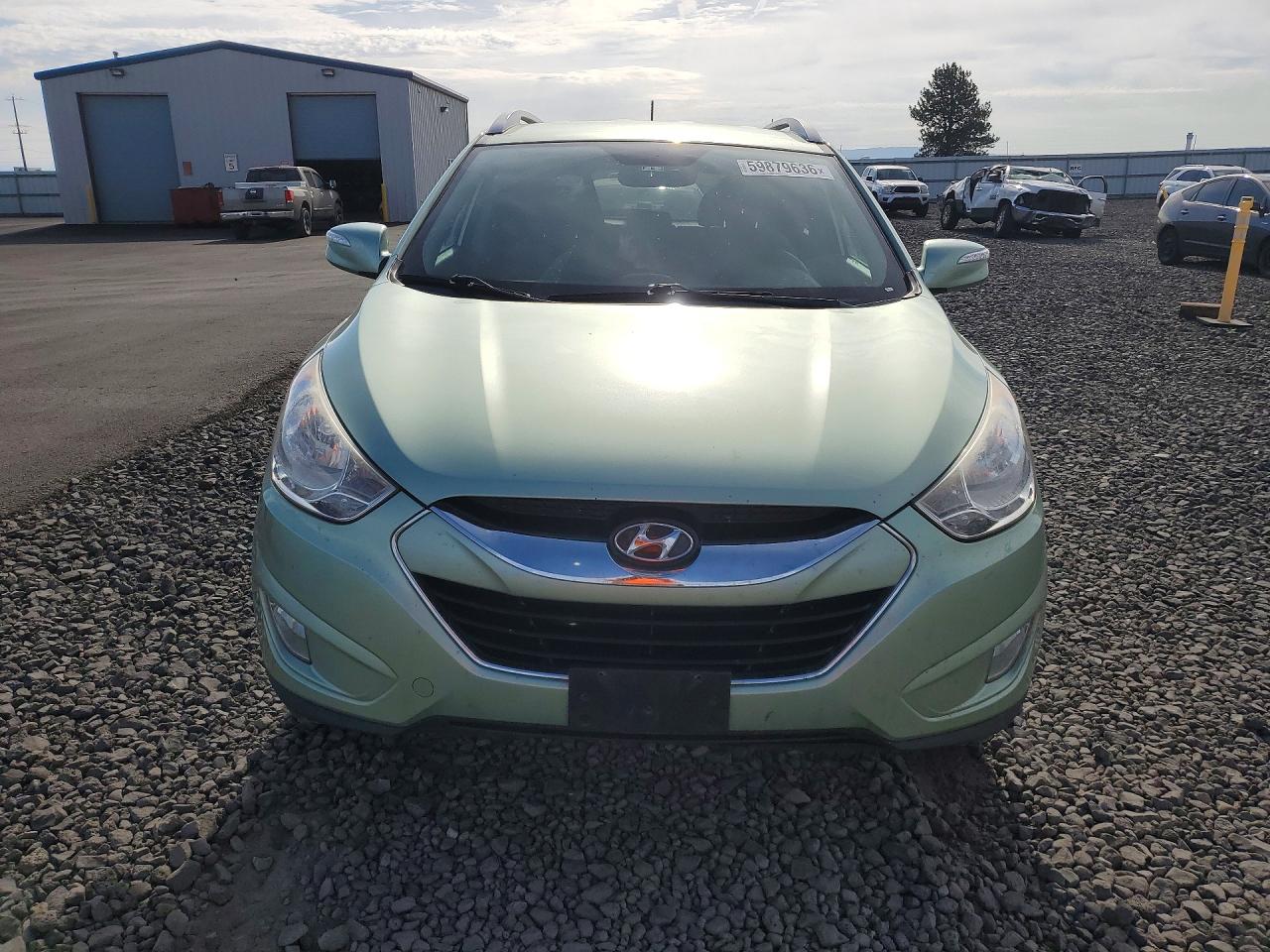 2011 Hyundai Tucson Limited Зеленый vin: KM8JUCAC6BU155940