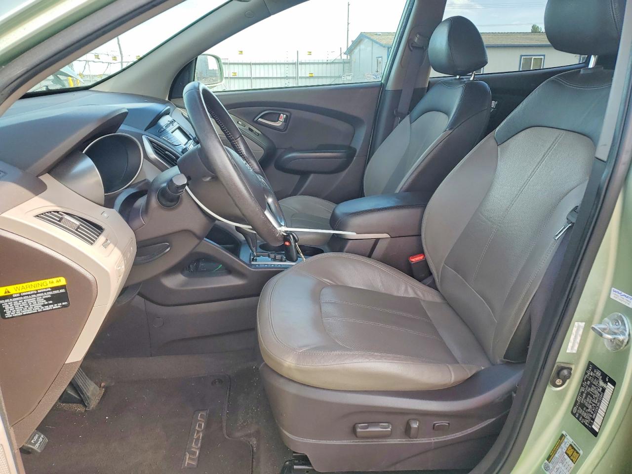 2011 Hyundai Tucson Limited Зеленый vin: KM8JUCAC6BU155940