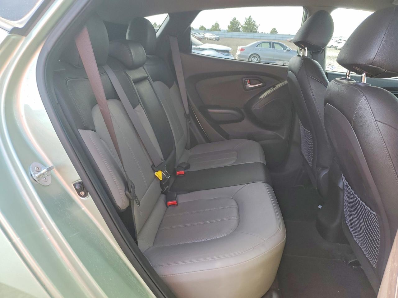 2011 Hyundai Tucson Limited Зеленый vin: KM8JUCAC6BU155940