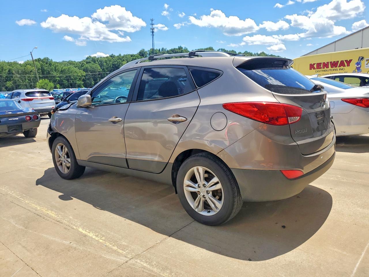 2011 Hyundai Tucson Gls Tan vin: KM8JUCAC6BU212640