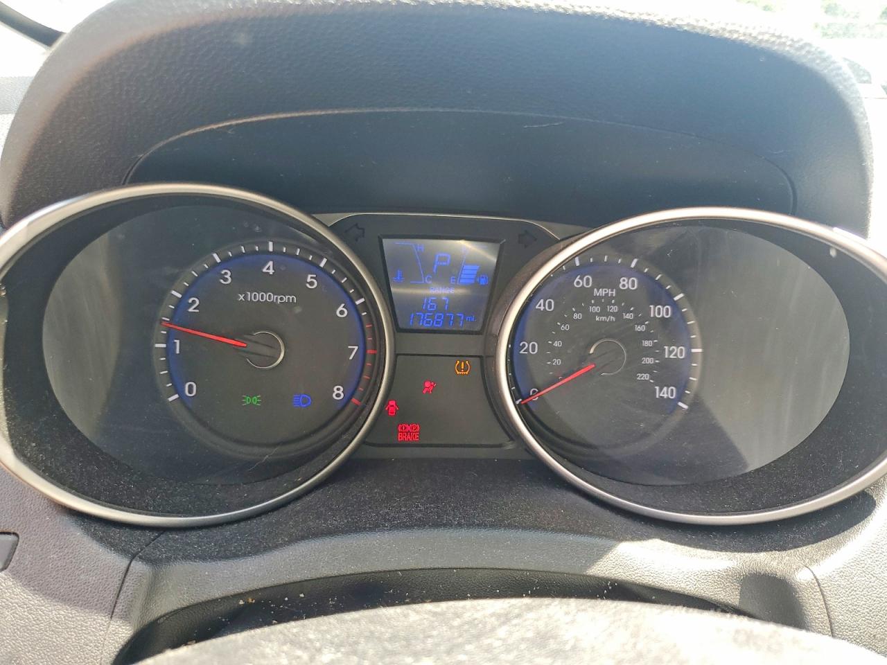 2011 Hyundai Tucson Gls Tan vin: KM8JUCAC6BU212640