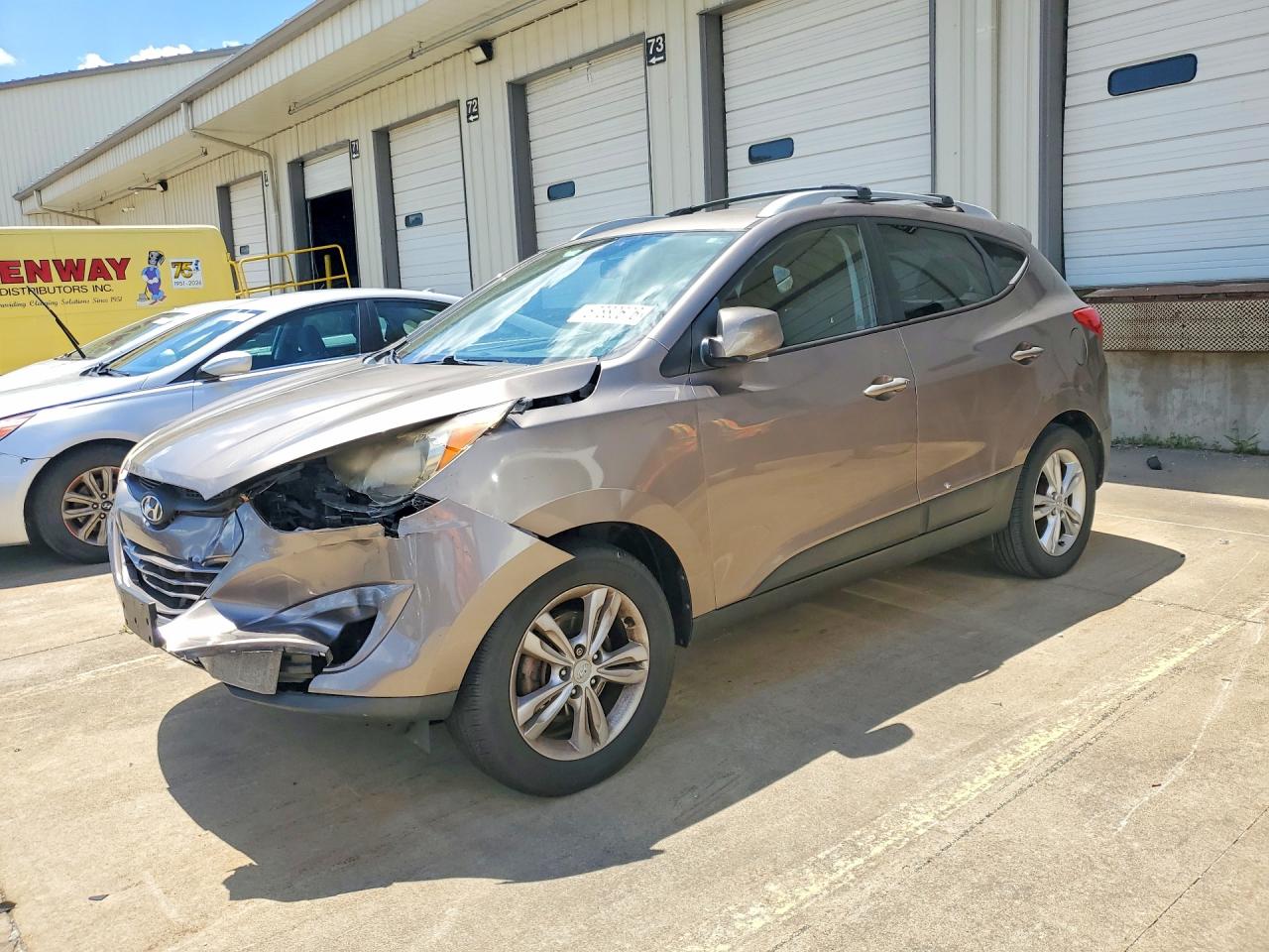 2011 Hyundai Tucson Gls Tan vin: KM8JUCAC6BU212640