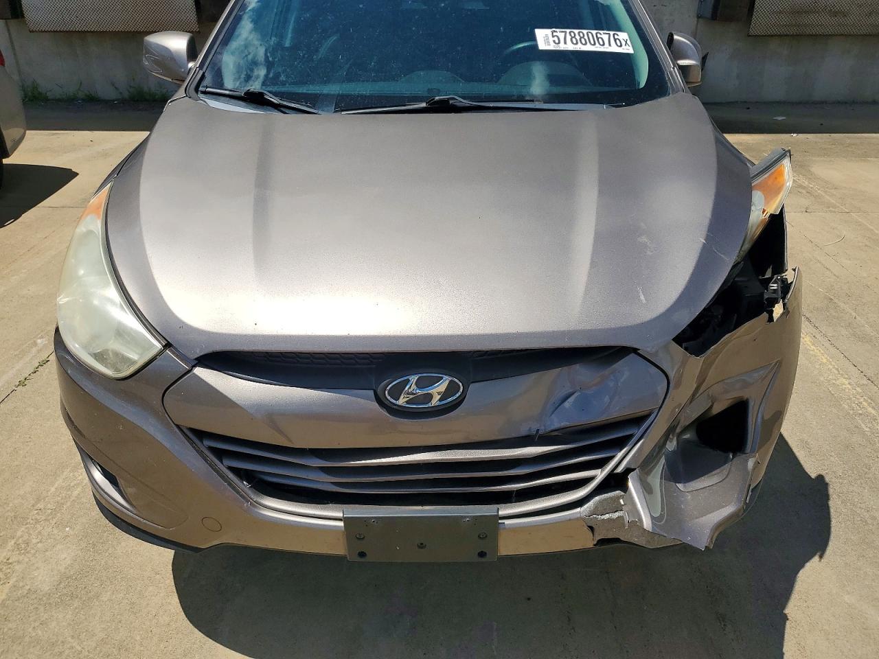 2011 Hyundai Tucson Gls Tan vin: KM8JUCAC6BU212640