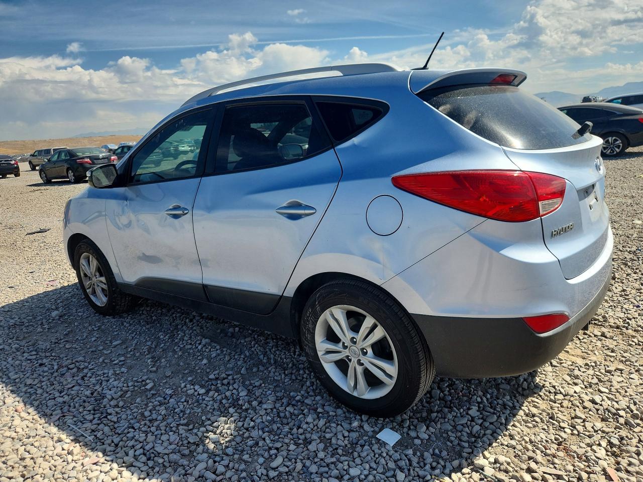 2012 Hyundai Tucson Gls Blue vin: KM8JUCAC6CU379940