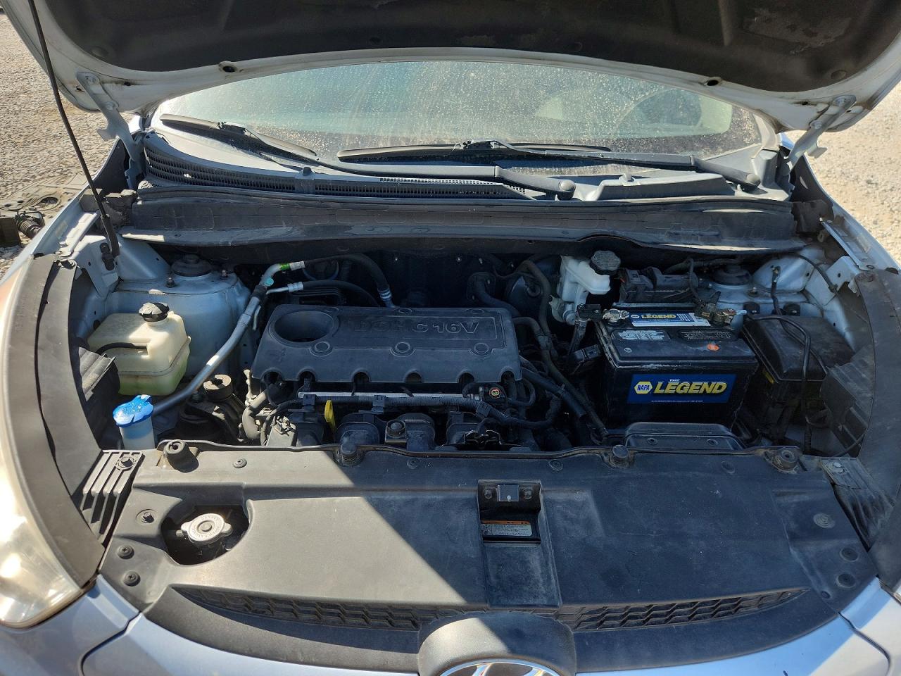 2012 Hyundai Tucson Gls Blue vin: KM8JUCAC6CU379940