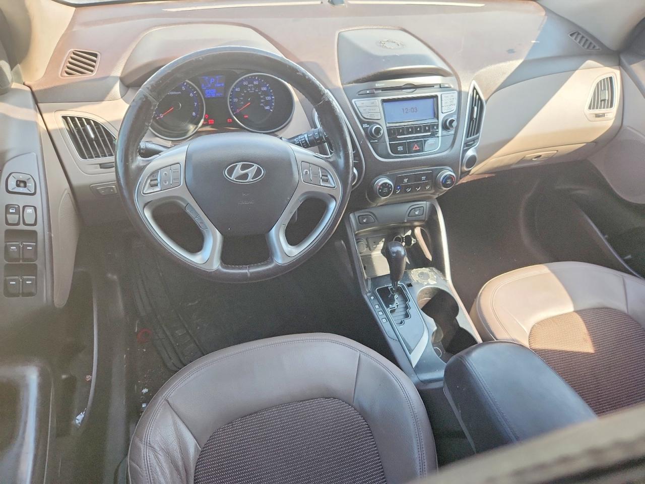 2012 Hyundai Tucson Gls Blue vin: KM8JUCAC6CU379940