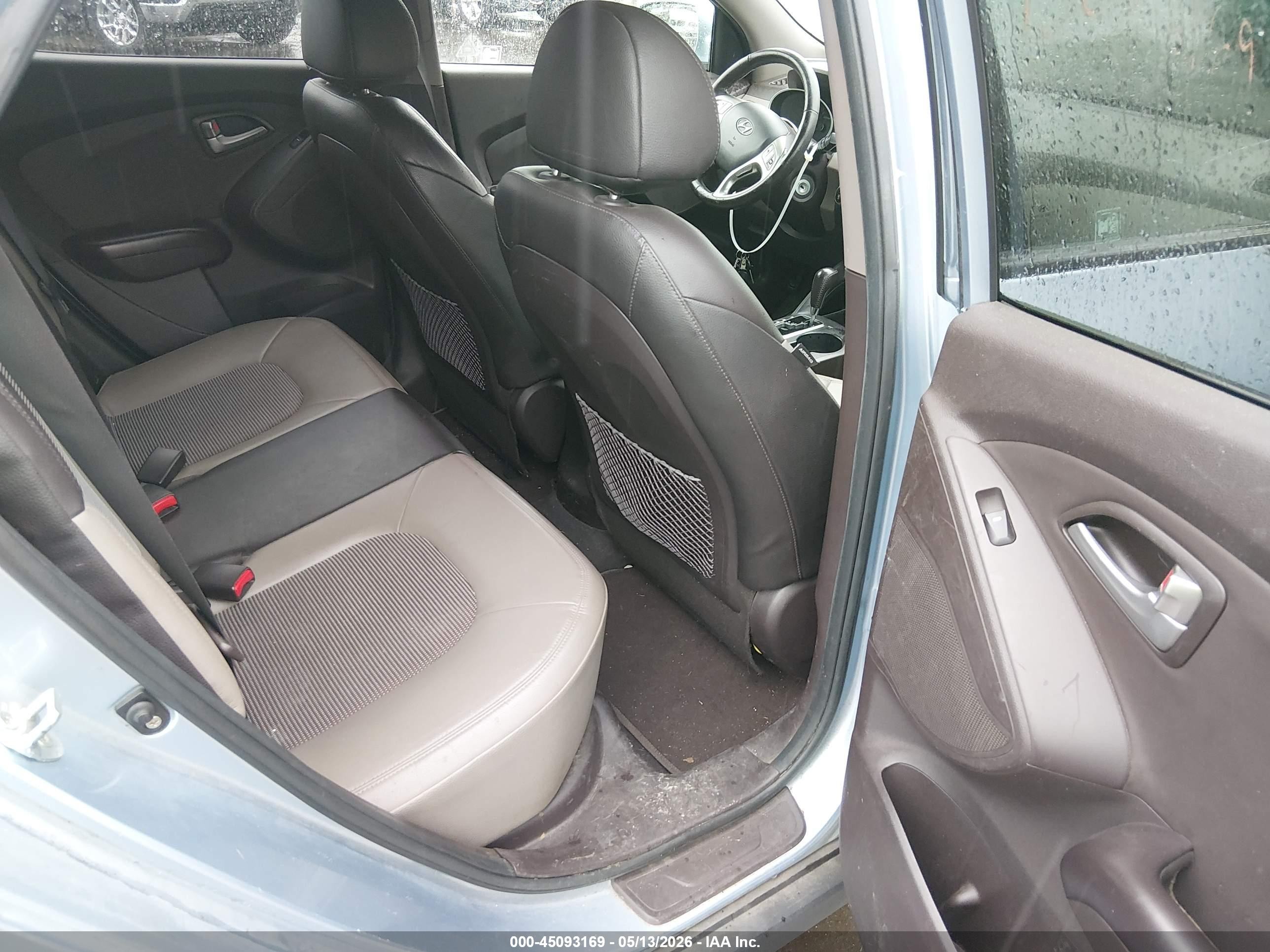 2012 Hyundai Tucson Gls Синий vin: KM8JUCAC6CU395801