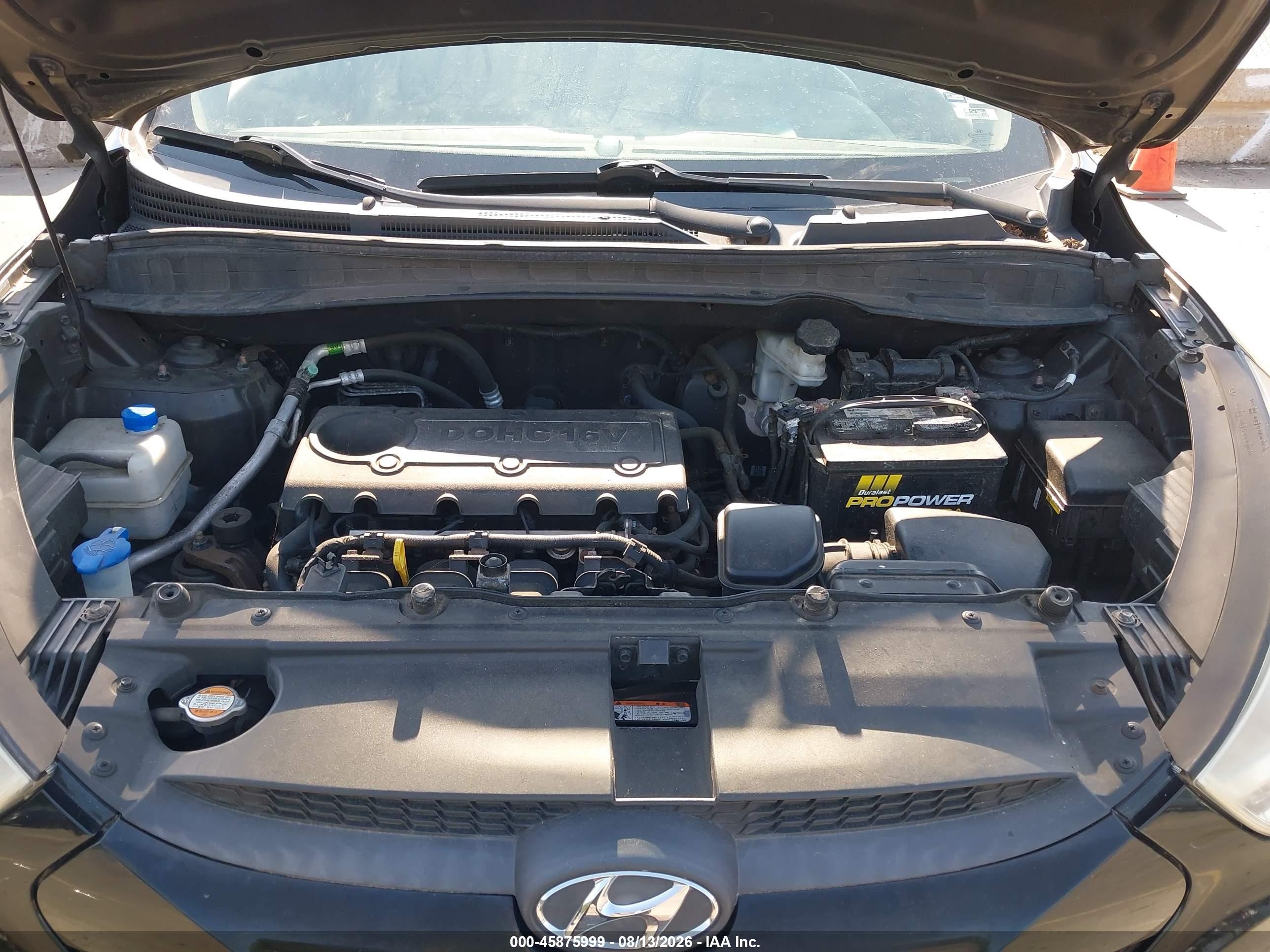 2012 Hyundai Tucson Gls Black vin: KM8JUCAC6CU396933