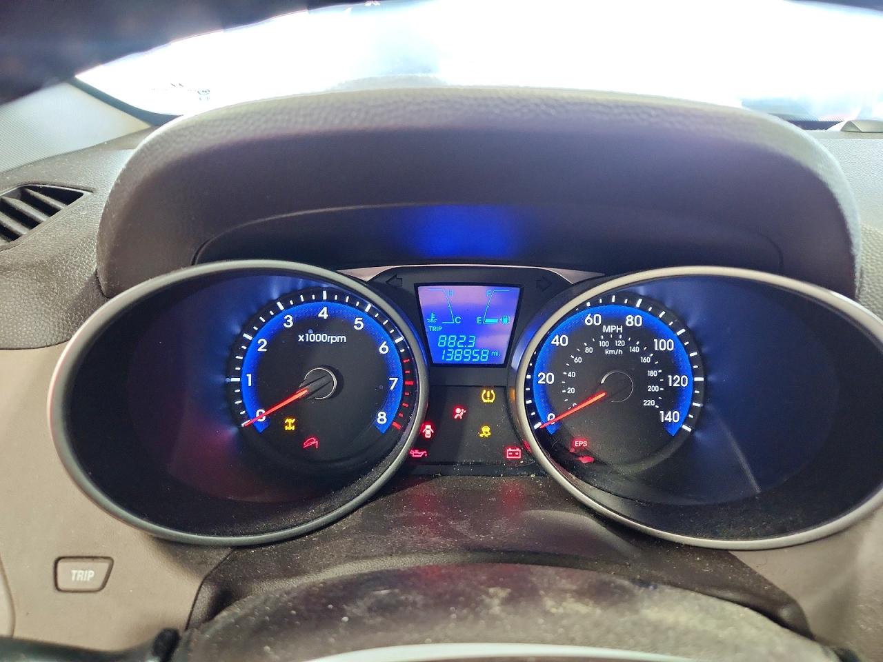2012 Hyundai Tucson Limited Black vin: KM8JUCAC6CU475907