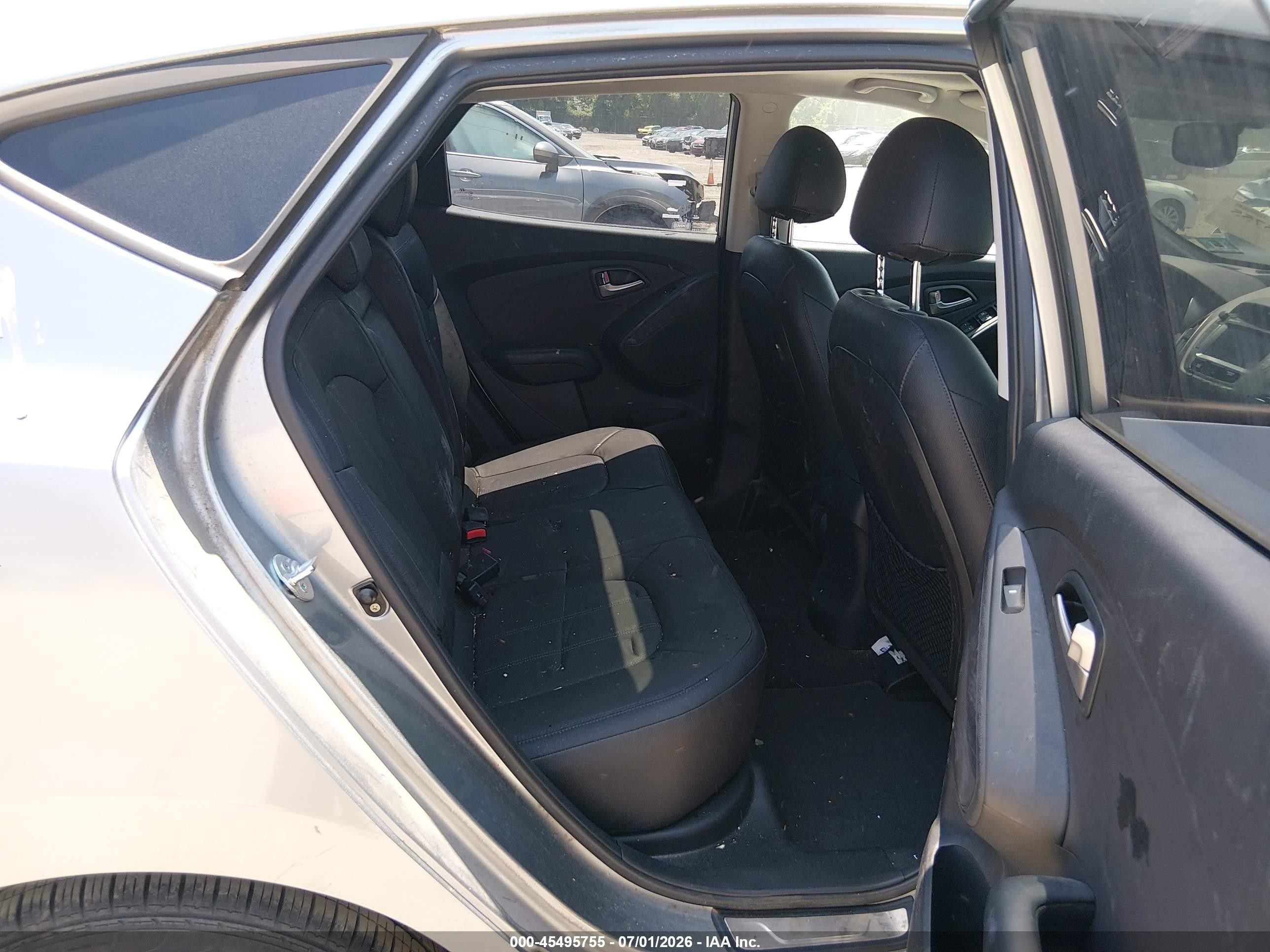 2012 Hyundai Tucson Limited Gray vin: KM8JUCAC6CU513541