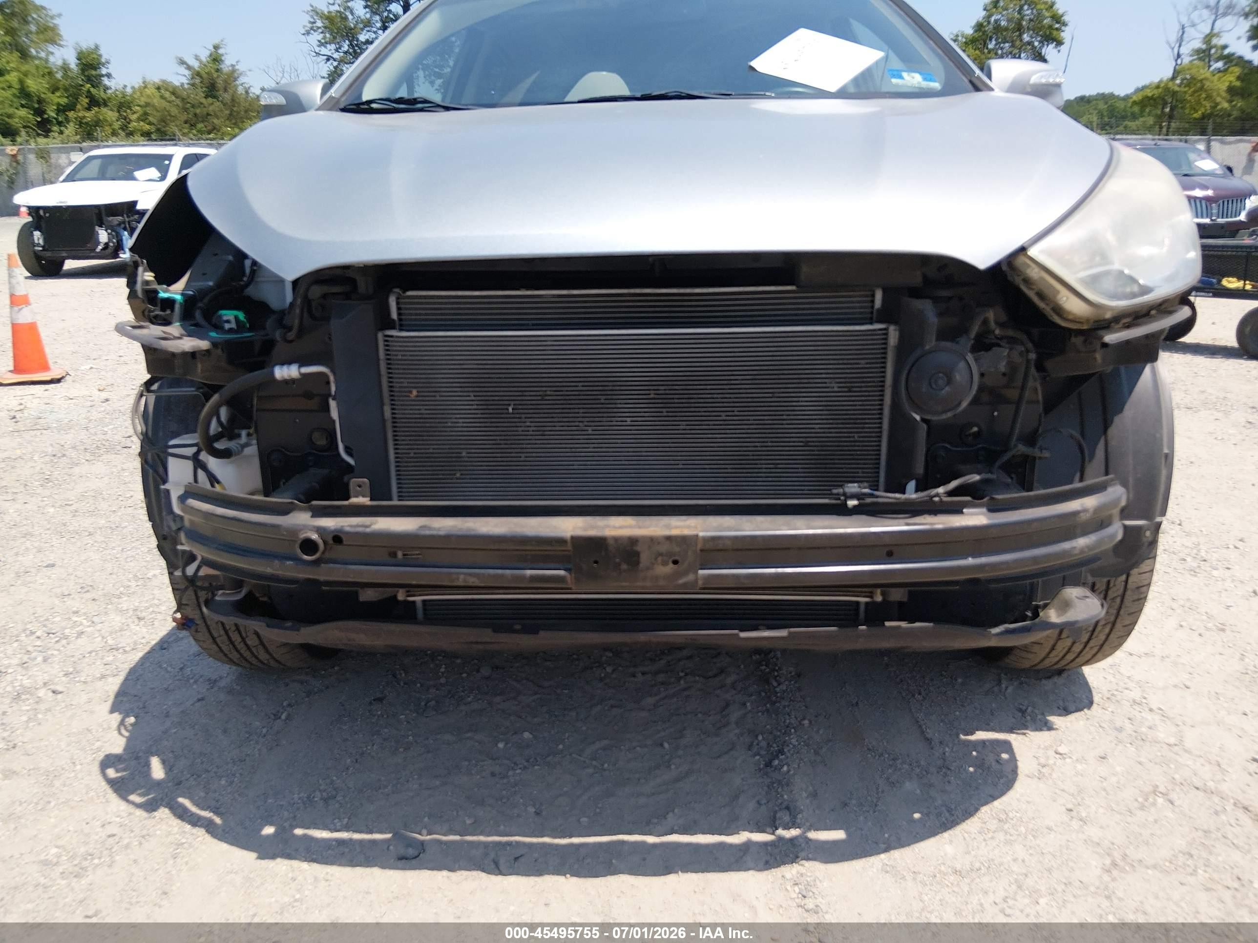 2012 Hyundai Tucson Limited Gray vin: KM8JUCAC6CU513541