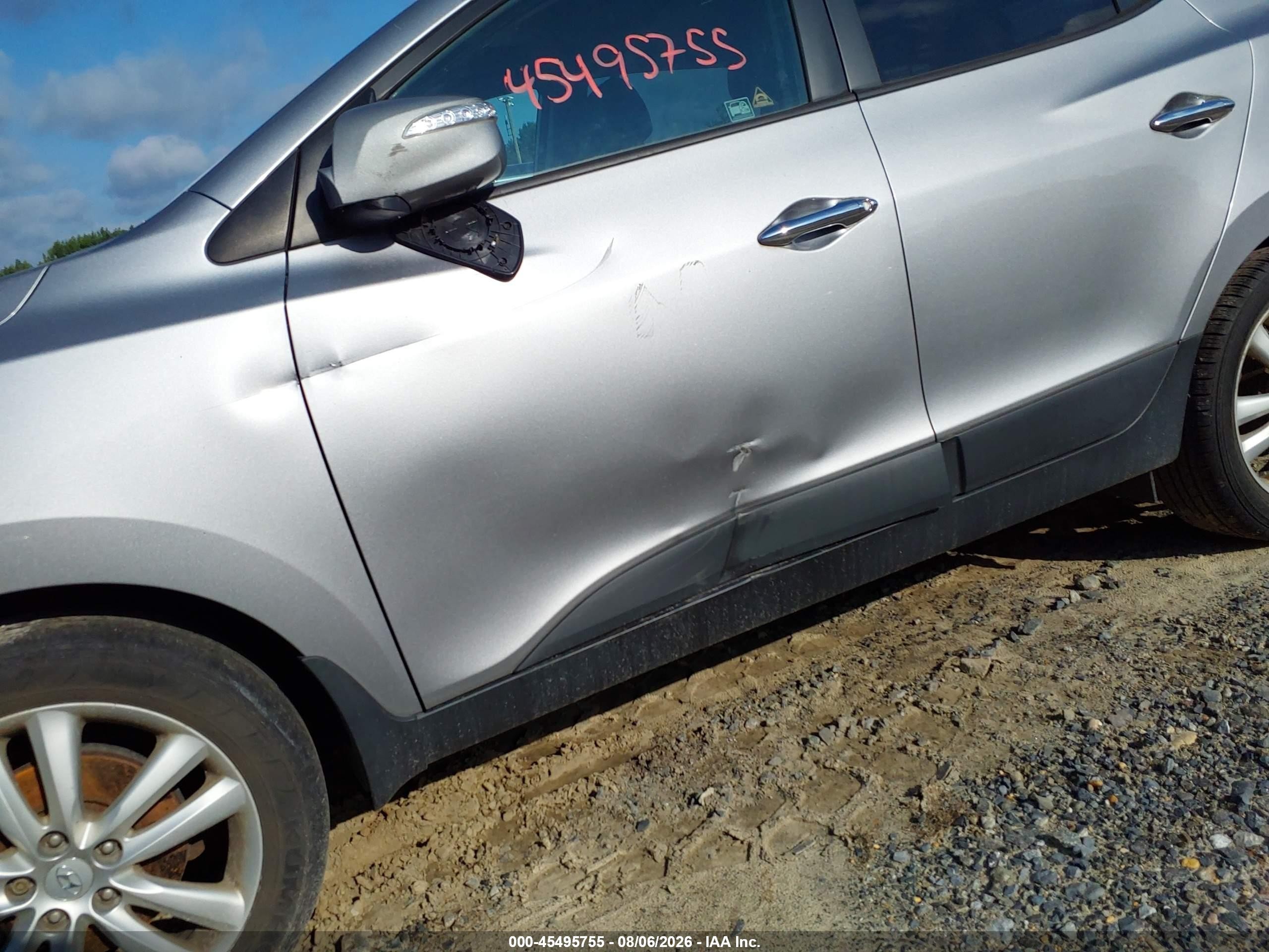2012 Hyundai Tucson Limited Gray vin: KM8JUCAC6CU513541