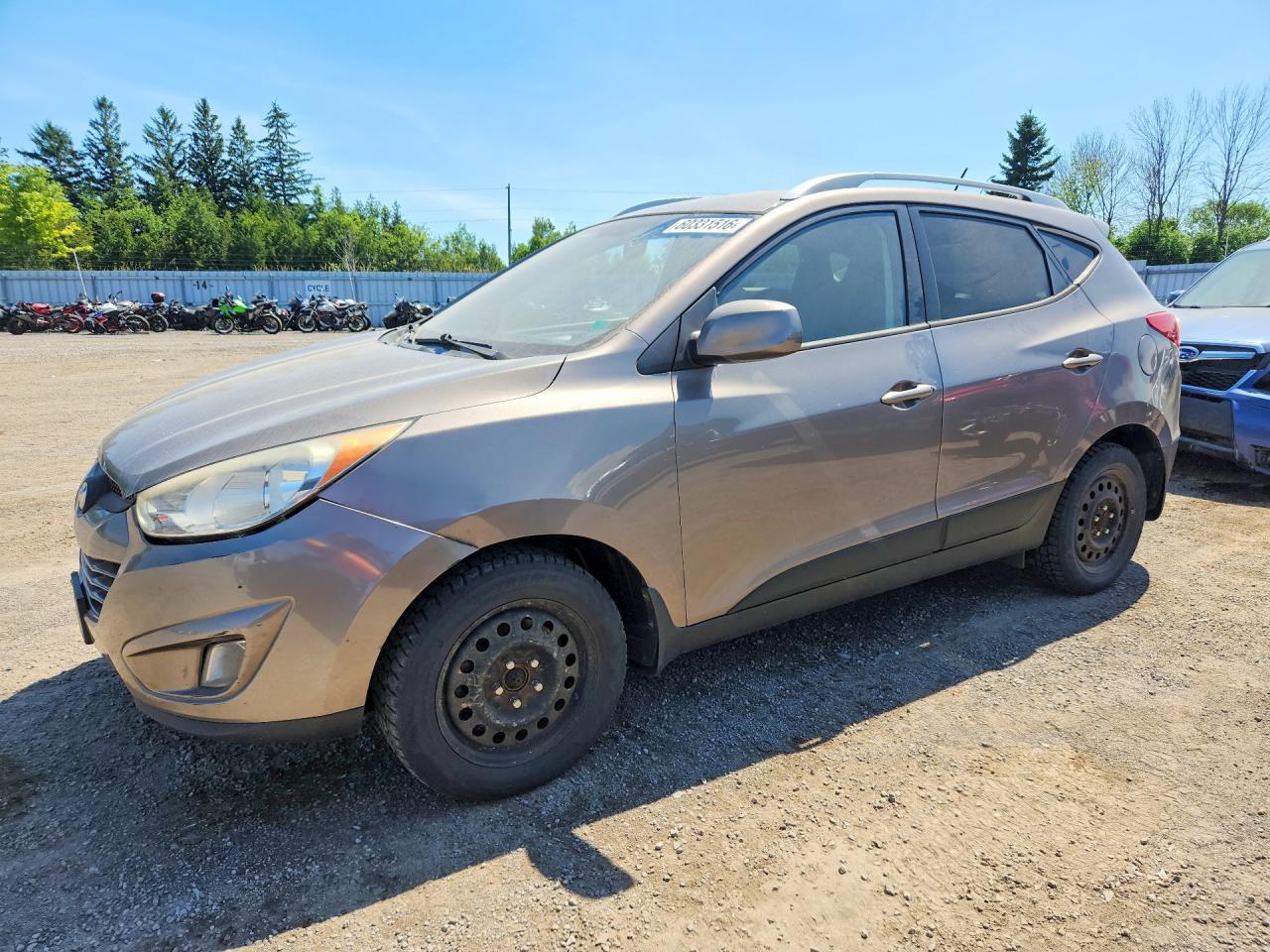 2012 Hyundai Tucson Gls Серебряный vin: KM8JUCAC6CU522126