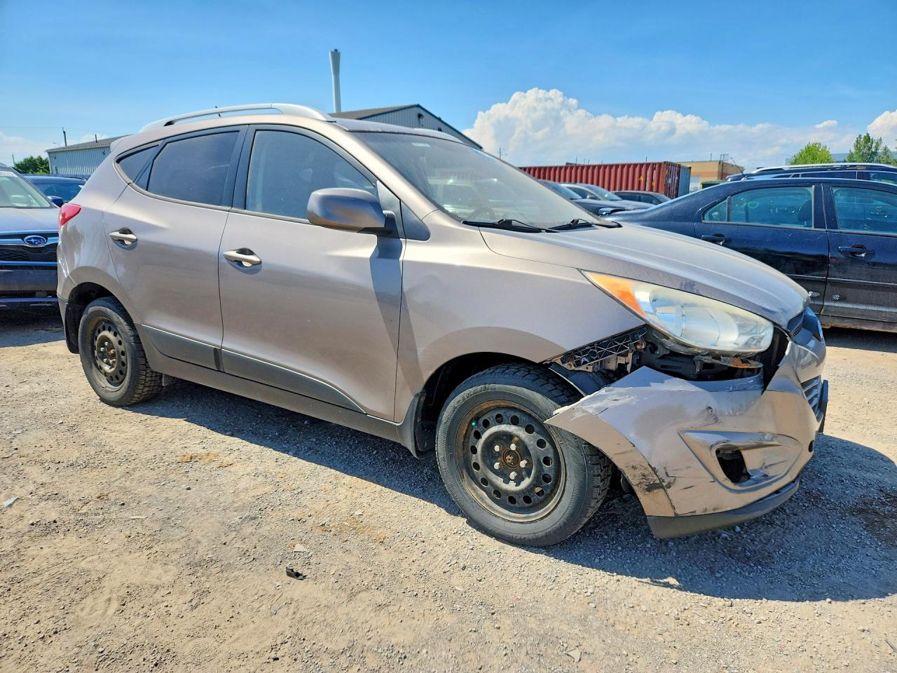 2012 Hyundai Tucson Gls Silver vin: KM8JUCAC6CU522126