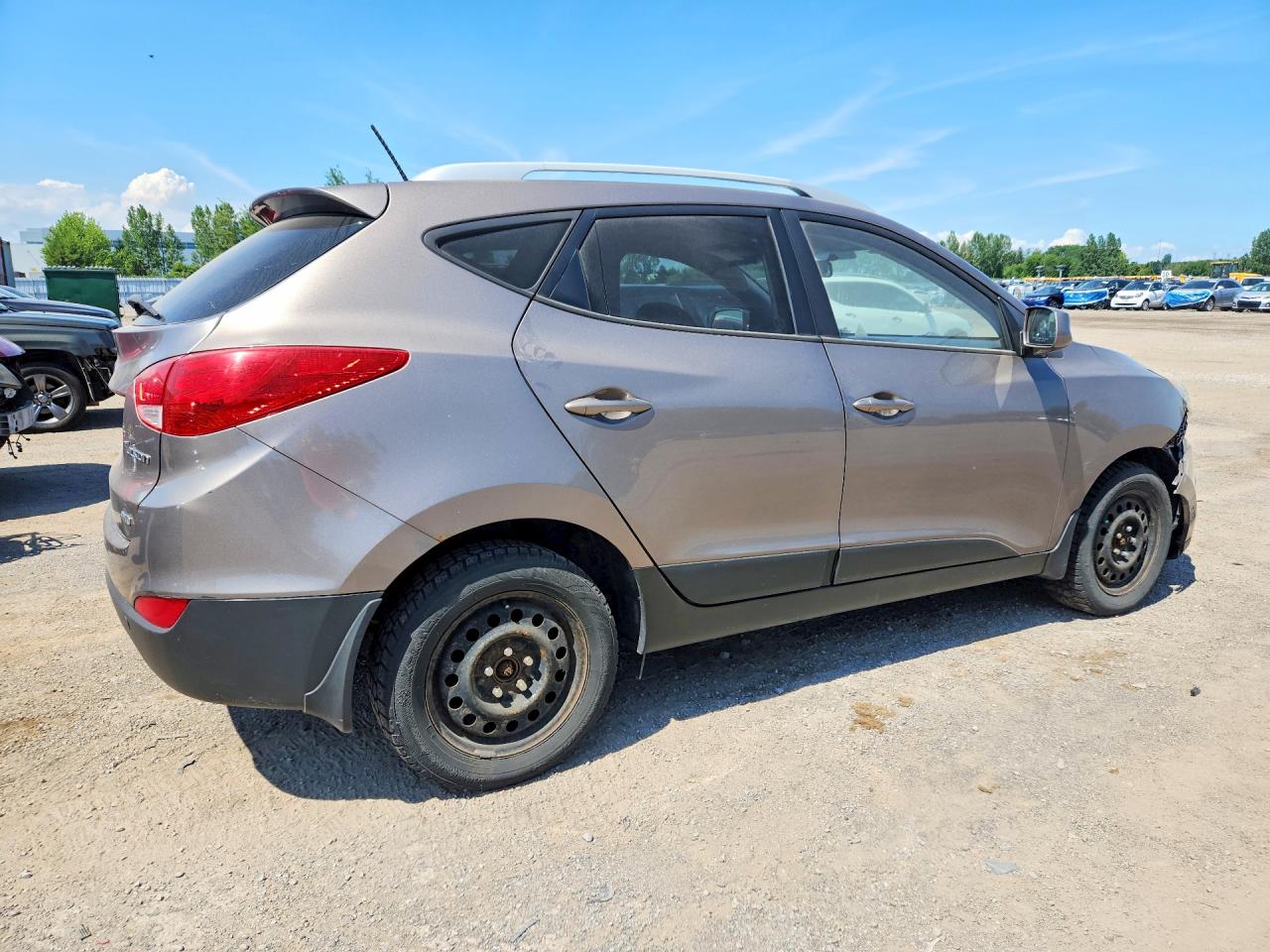 2012 Hyundai Tucson Gls Silver vin: KM8JUCAC6CU522126