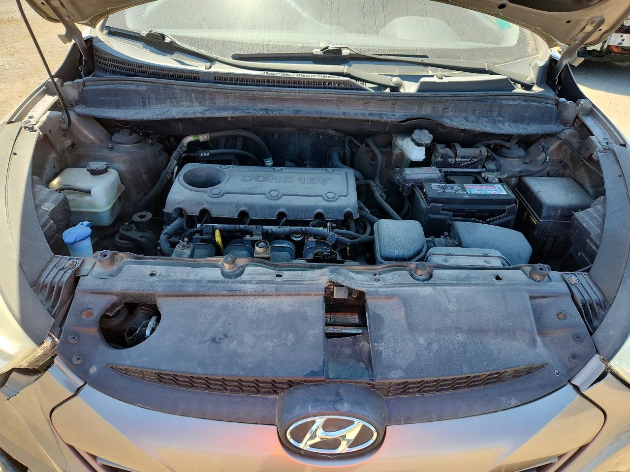 2012 Hyundai Tucson Gls Silver vin: KM8JUCAC6CU522126
