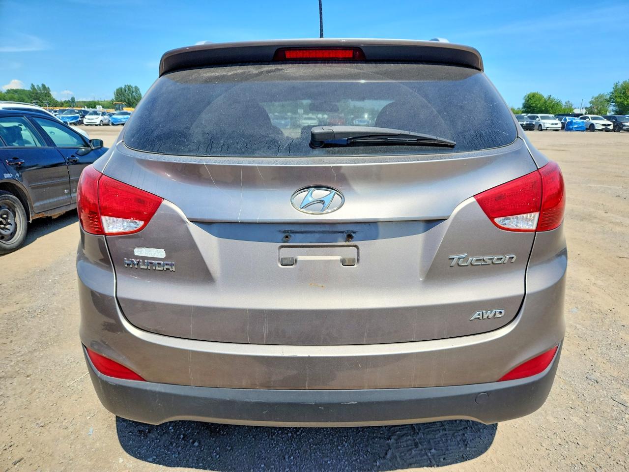 2012 Hyundai Tucson Gls Silver vin: KM8JUCAC6CU522126