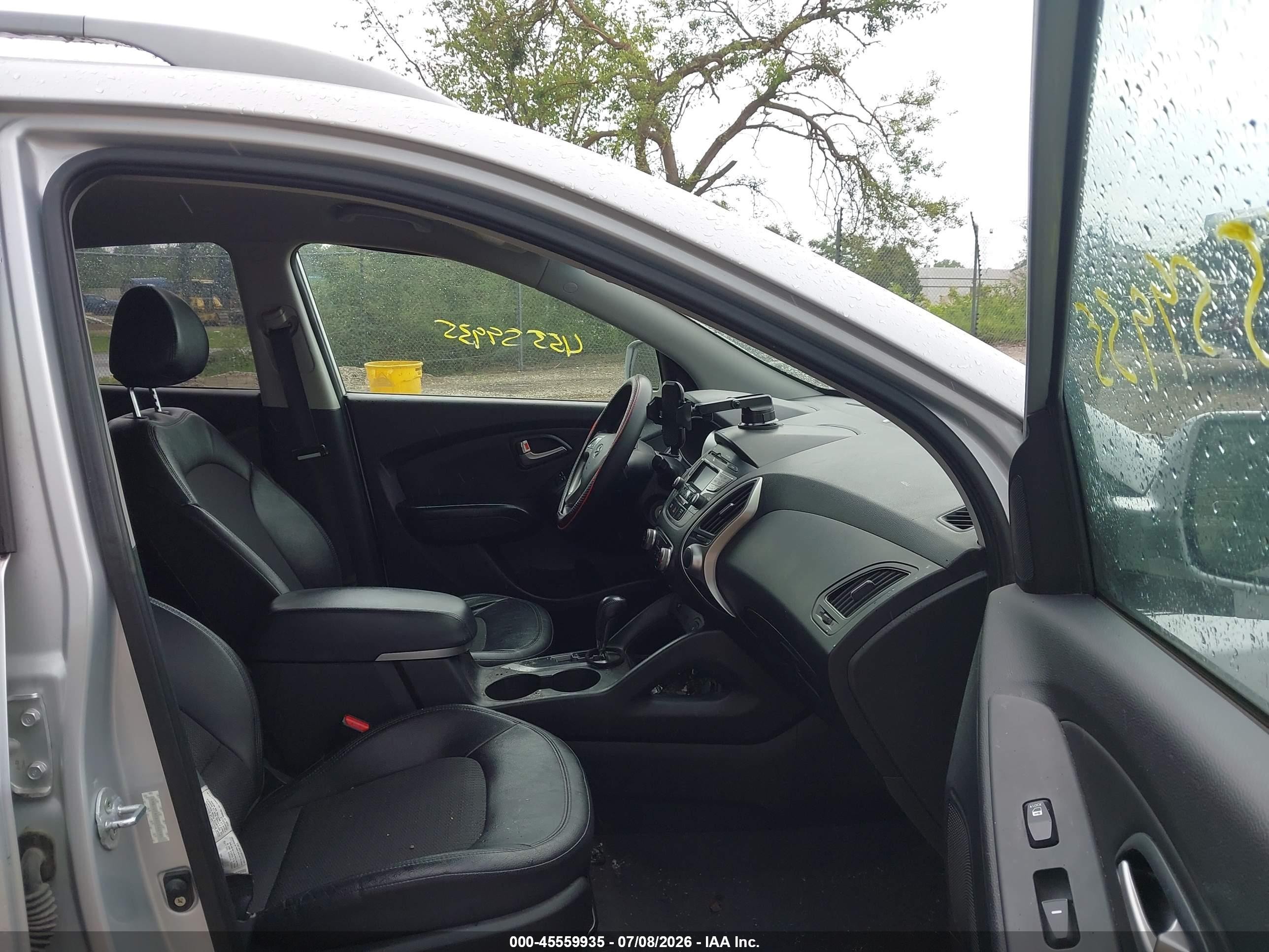 2012 Hyundai Tucson Gls Silver vin: KM8JUCAC6CU544191