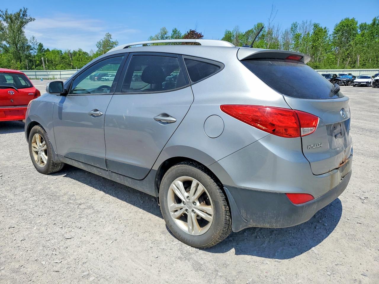 2013 Hyundai Tucson Gls Серый vin: KM8JUCAC6DU568539