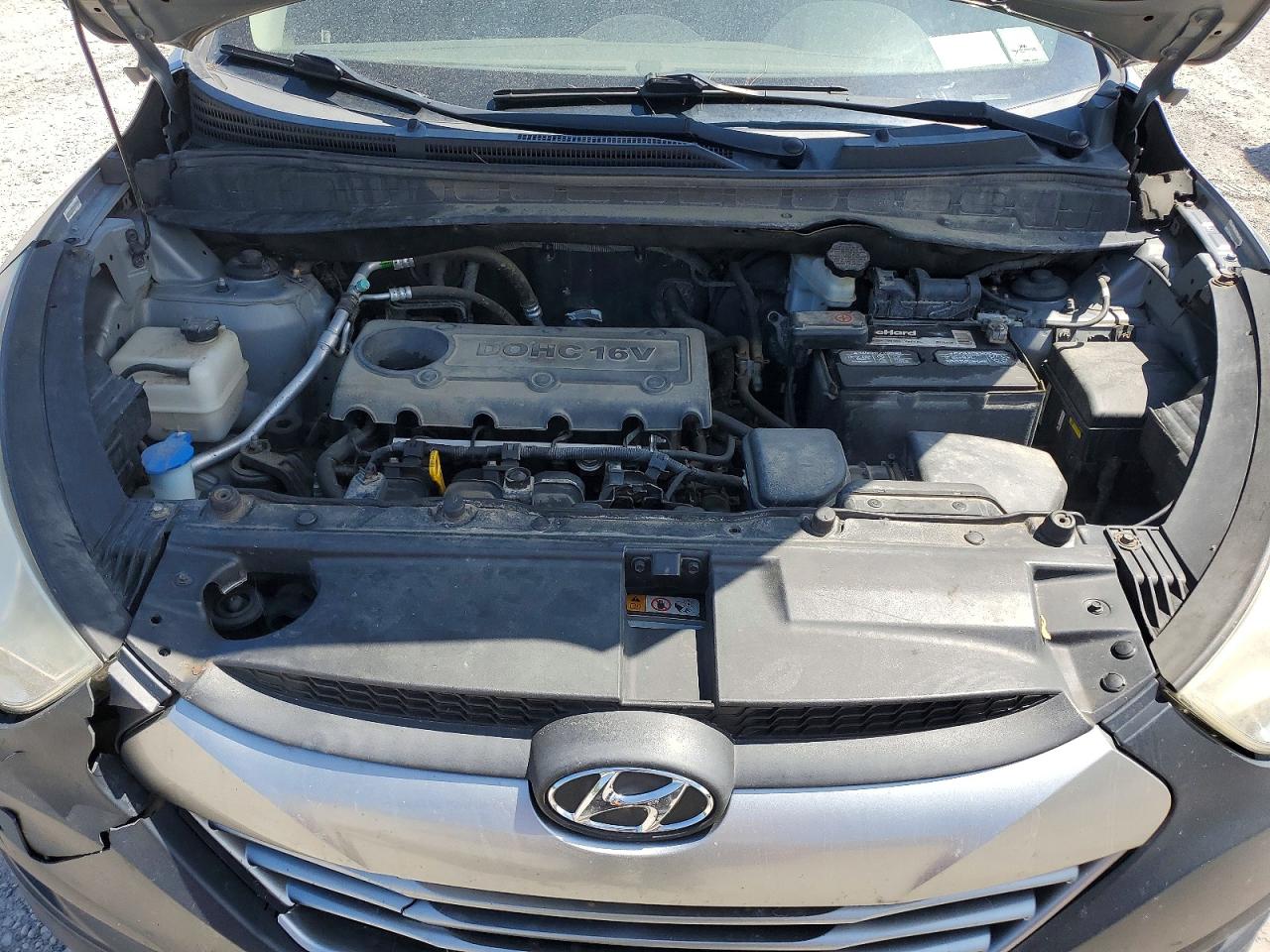 2013 Hyundai Tucson Gls Серый vin: KM8JUCAC6DU568539