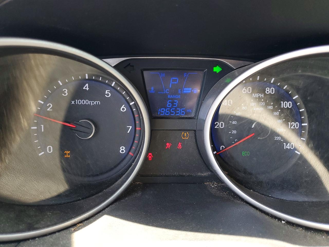 2013 Hyundai Tucson Gls Серый vin: KM8JUCAC6DU568539