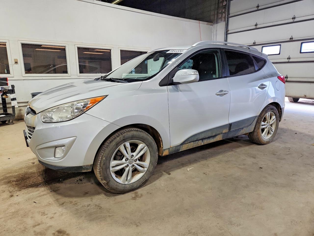 2013 Hyundai Tucson Gls Silver vin: KM8JUCAC6DU624169