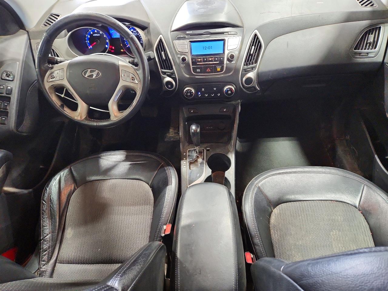 2013 Hyundai Tucson Gls Silver vin: KM8JUCAC6DU624169
