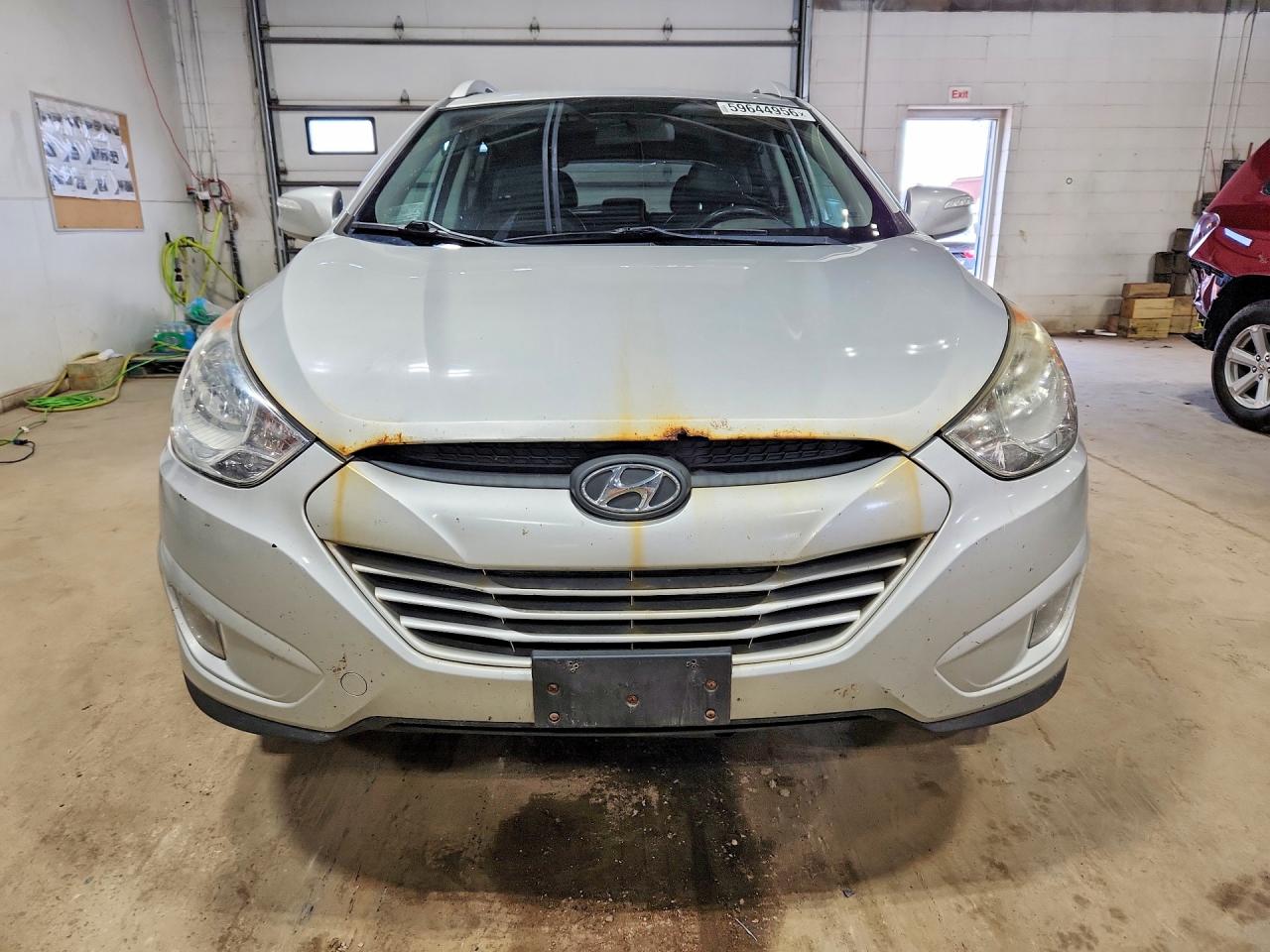 2013 Hyundai Tucson Gls Silver vin: KM8JUCAC6DU624169
