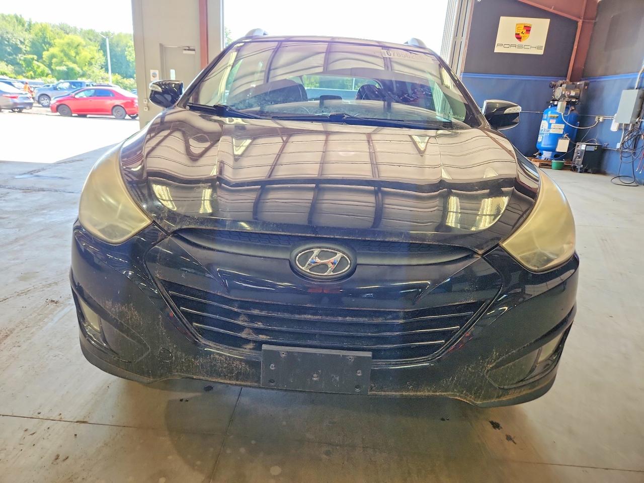 2013 Hyundai Tucson Gls Black vin: KM8JUCAC6DU670939