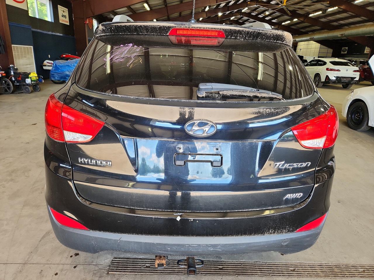 2013 Hyundai Tucson Gls Black vin: KM8JUCAC6DU670939