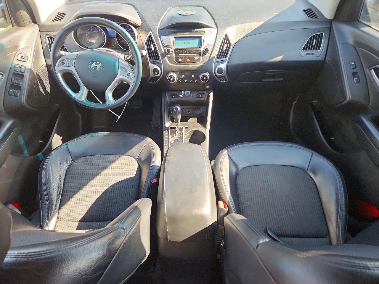 2013 Hyundai Tucson Gls Black vin: KM8JUCAC6DU670939