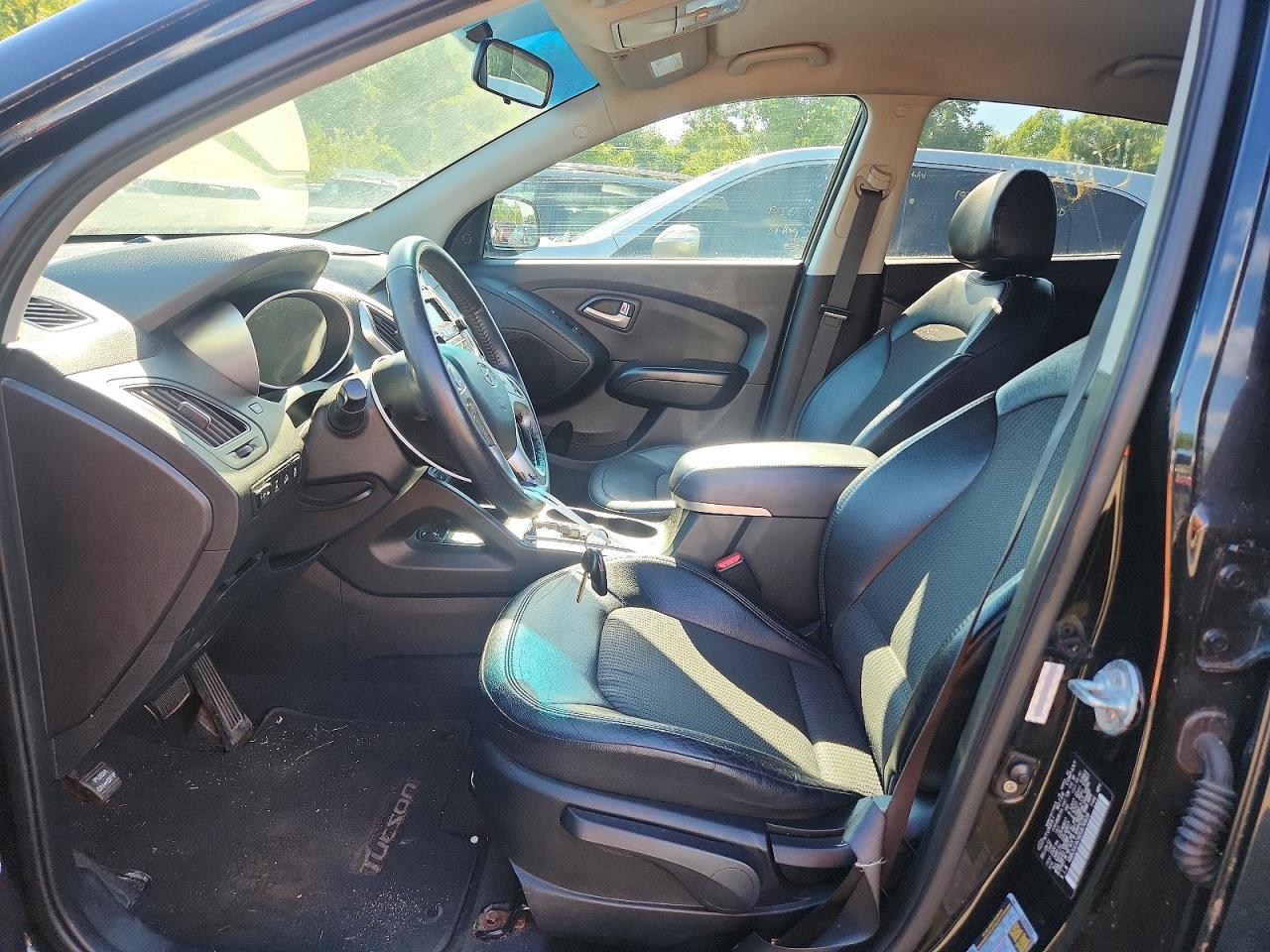 2013 Hyundai Tucson Gls Black vin: KM8JUCAC6DU670939
