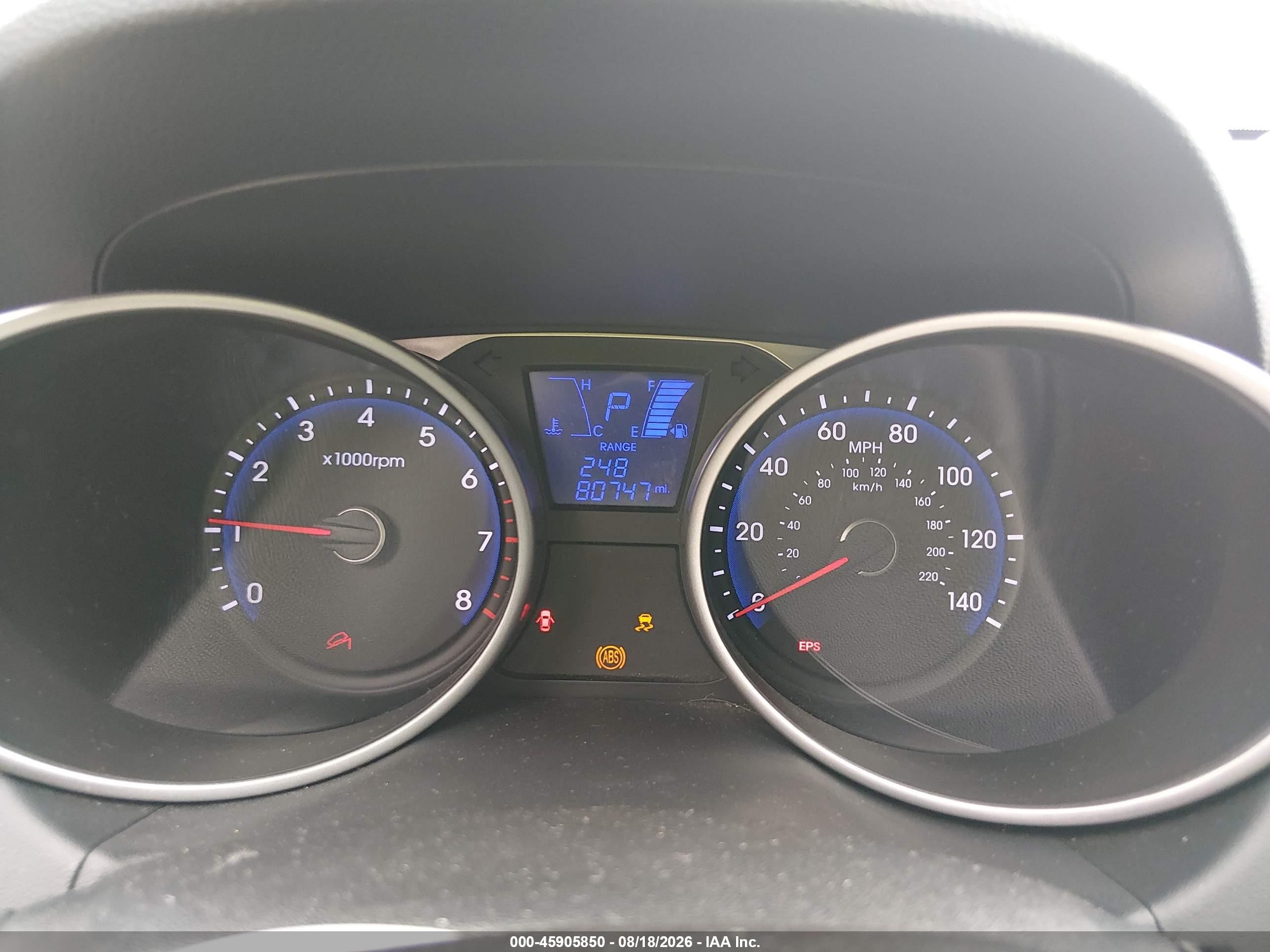 2013 Hyundai Tucson Gls Silver vin: KM8JUCAC6DU677972