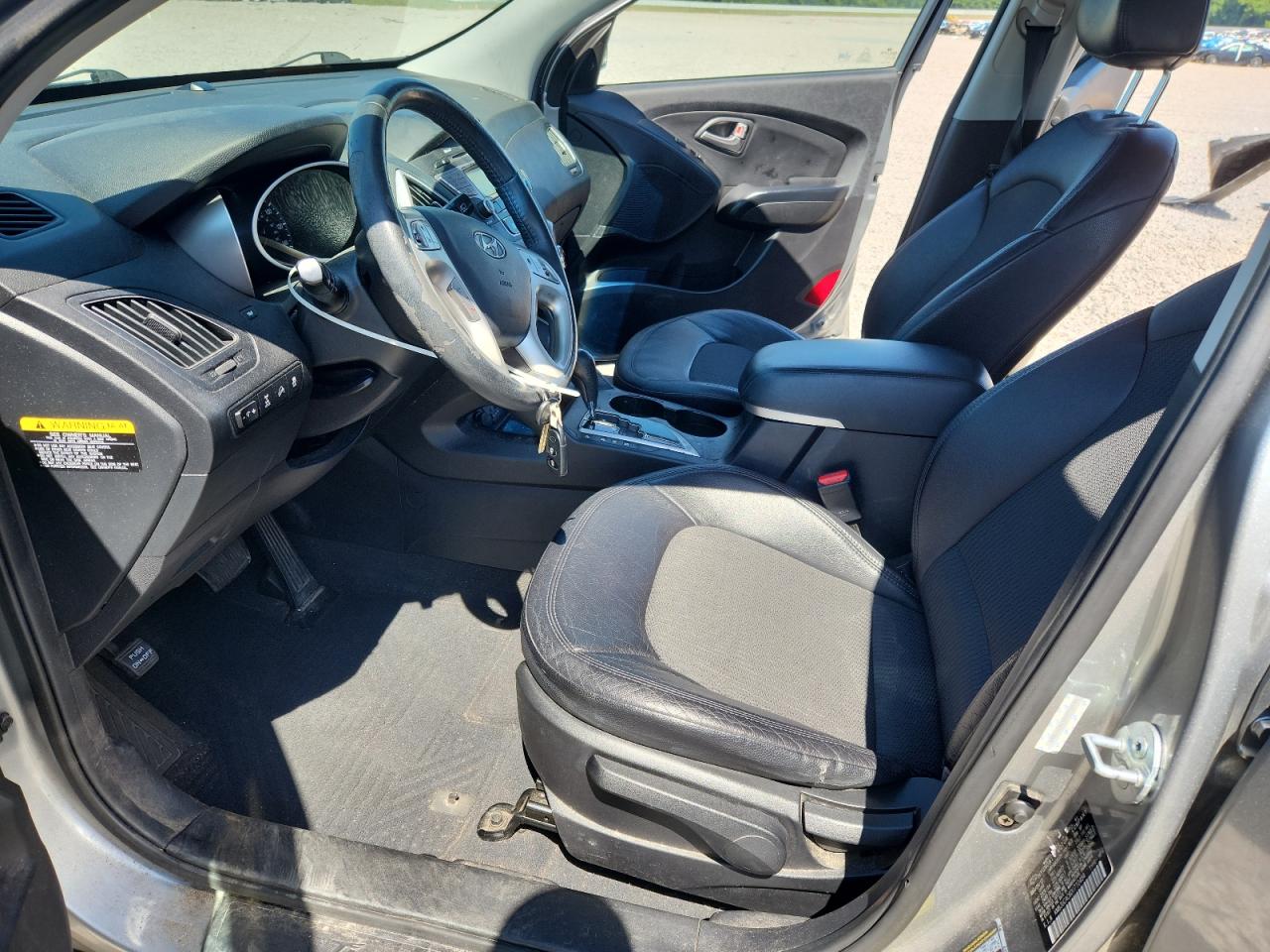 2013 Hyundai Tucson Gls Silver vin: KM8JUCAC6DU710484