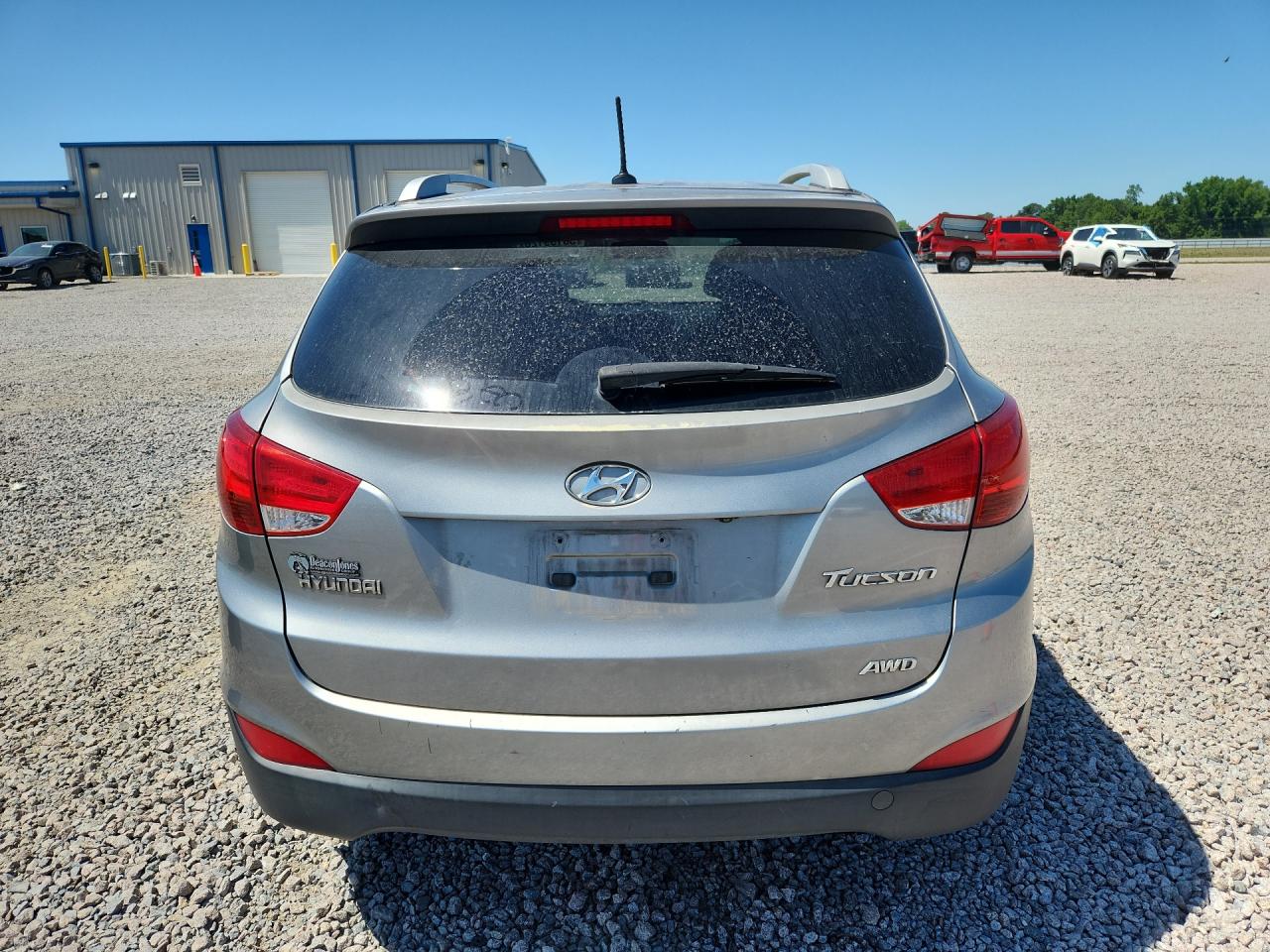 2013 Hyundai Tucson Gls Silver vin: KM8JUCAC6DU710484