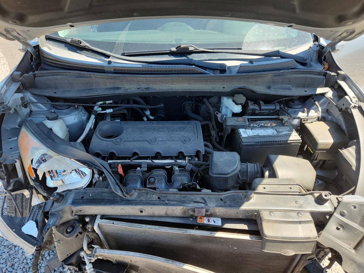 2013 Hyundai Tucson Gls Silver vin: KM8JUCAC6DU710484