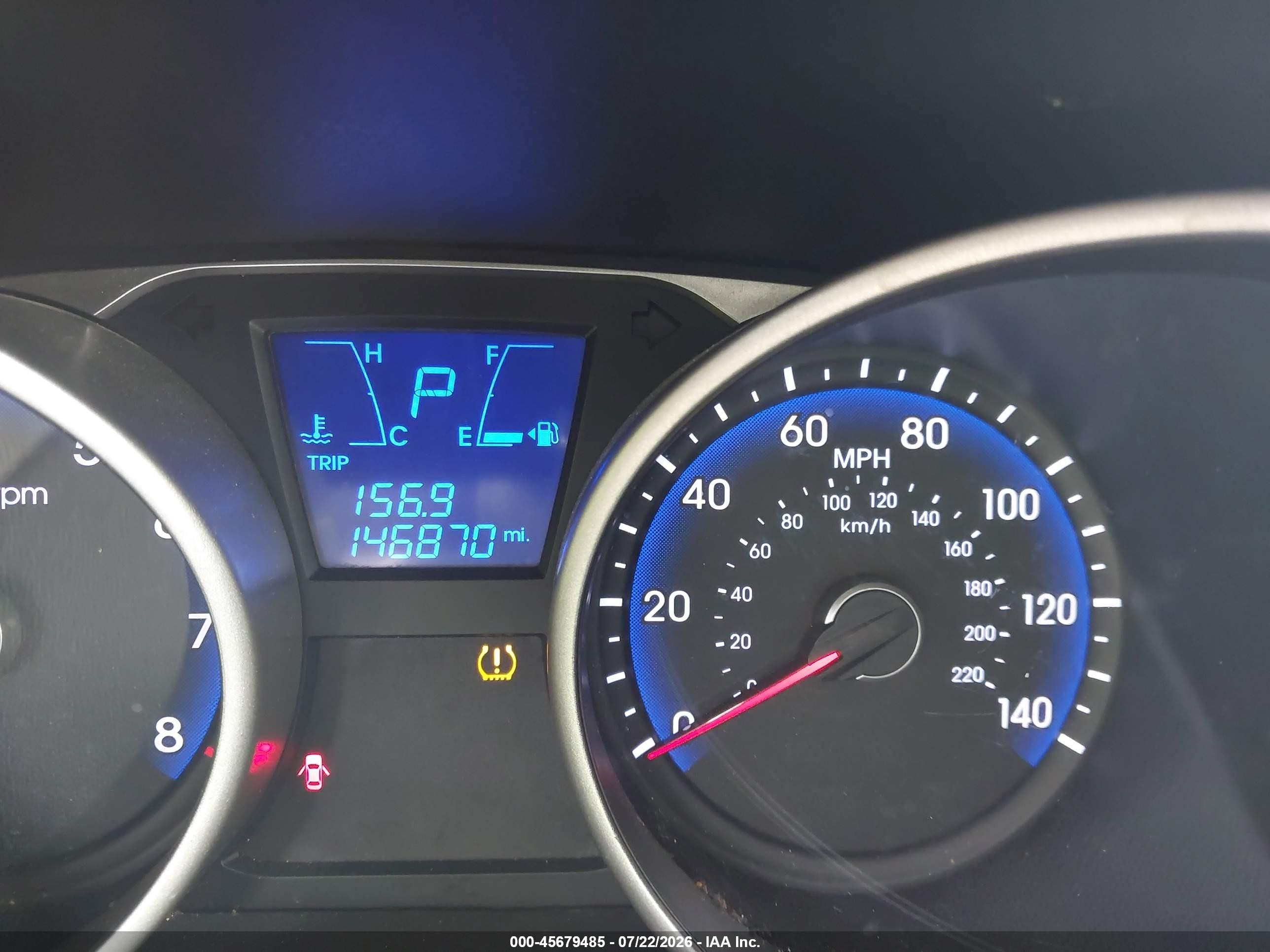 2013 Hyundai Tucson Gls Gray vin: KM8JUCAC6DU731805