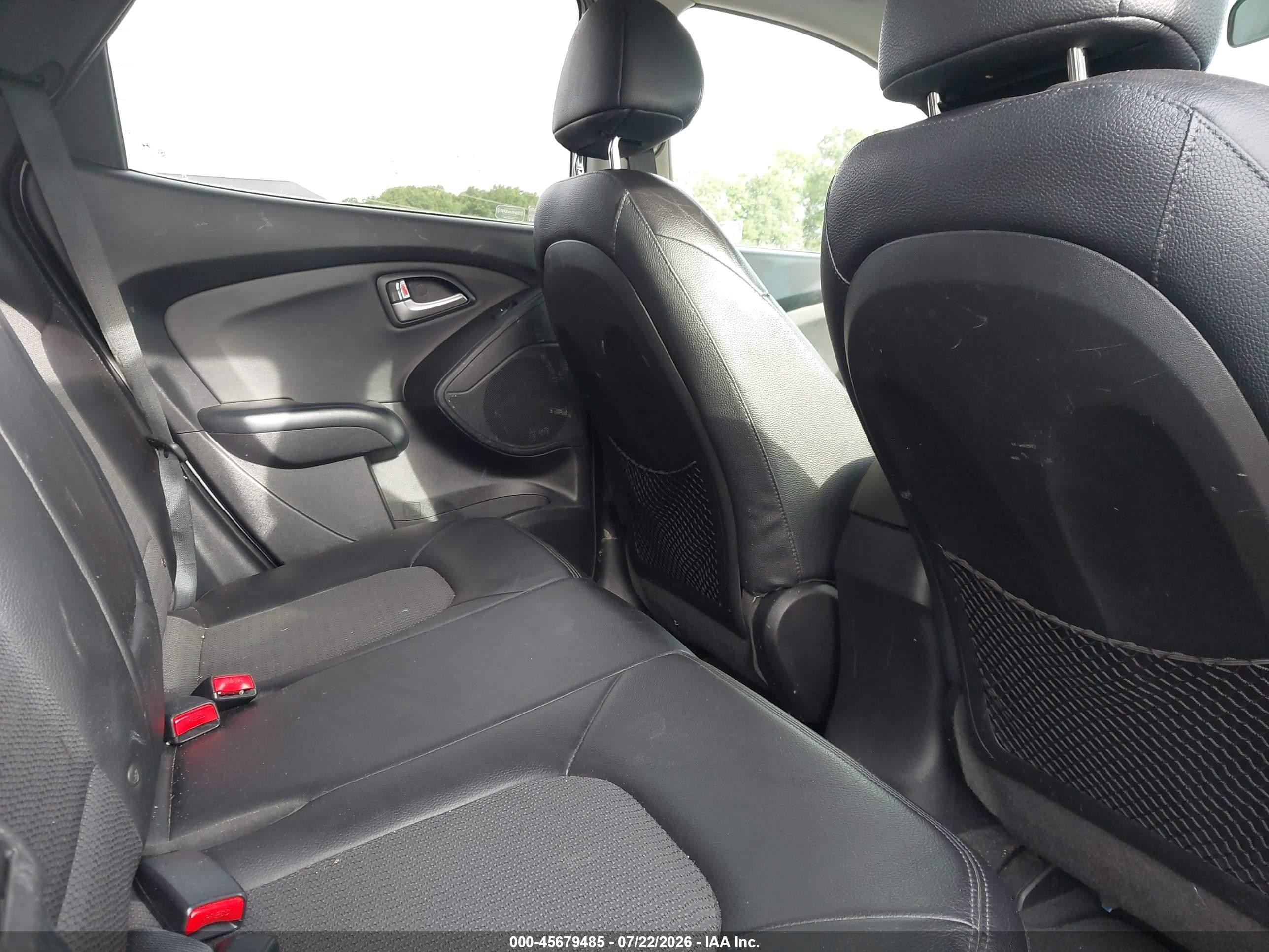 2013 Hyundai Tucson Gls Gray vin: KM8JUCAC6DU731805