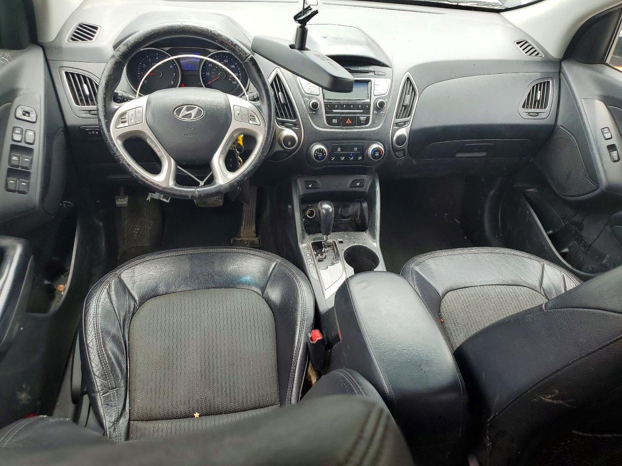 2013 Hyundai Tucson Gls Black vin: KM8JUCAC6DU755179