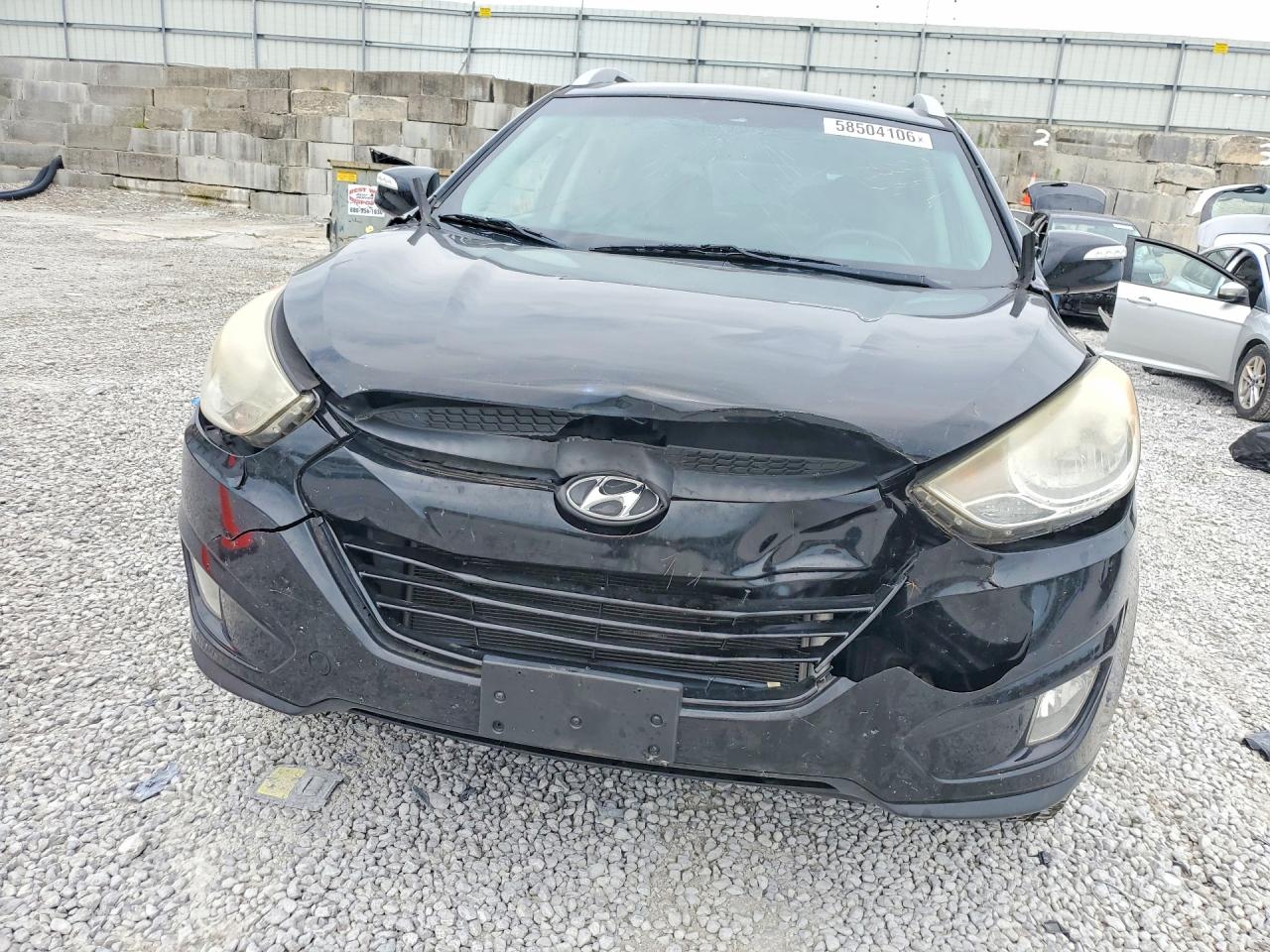 2013 Hyundai Tucson Gls Black vin: KM8JUCAC6DU755179