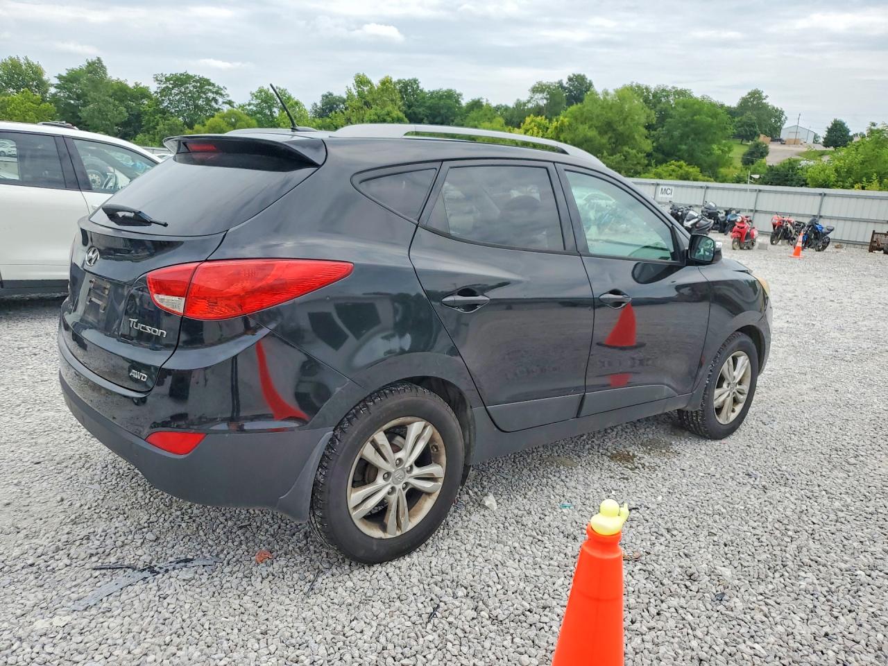 2013 Hyundai Tucson Gls Black vin: KM8JUCAC6DU755179