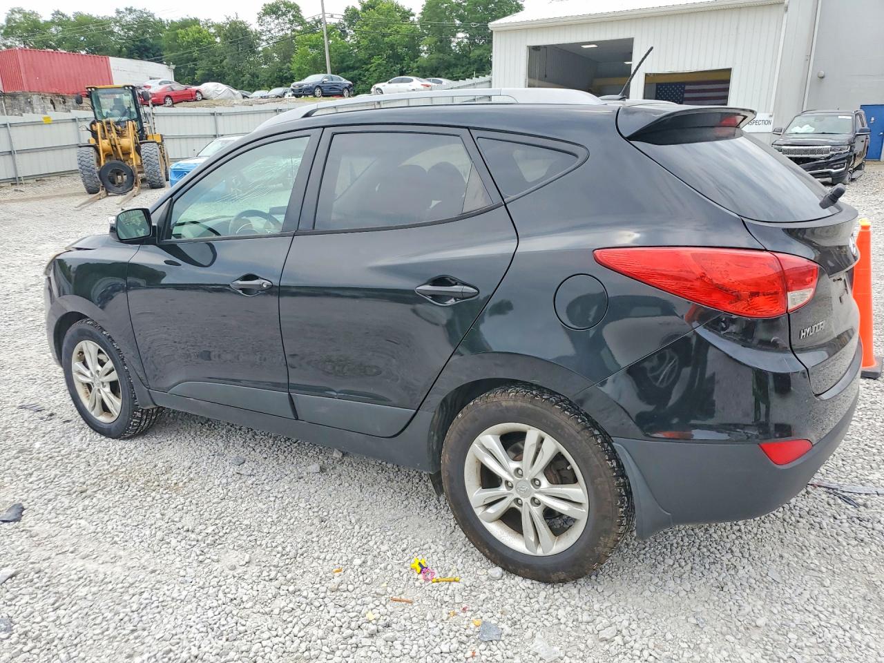 2013 Hyundai Tucson Gls Black vin: KM8JUCAC6DU755179