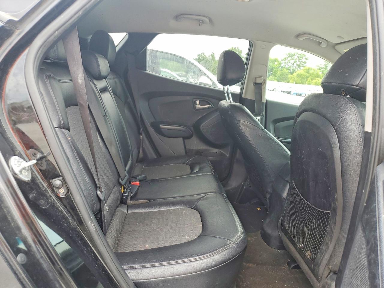 2013 Hyundai Tucson Gls Black vin: KM8JUCAC6DU755179