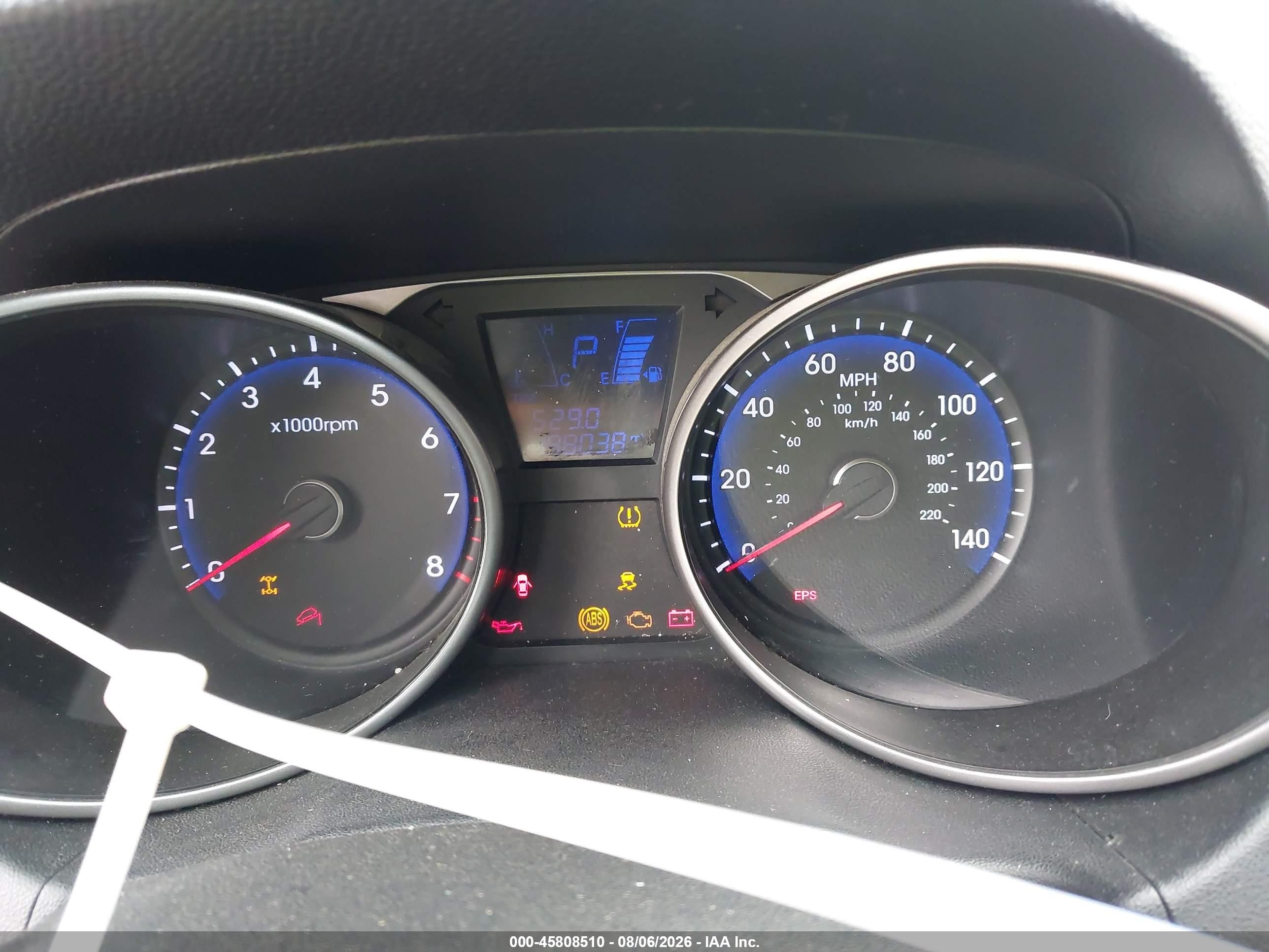 2010 Hyundai Tucson Limited Black vin: KM8JUCAC7AU073097