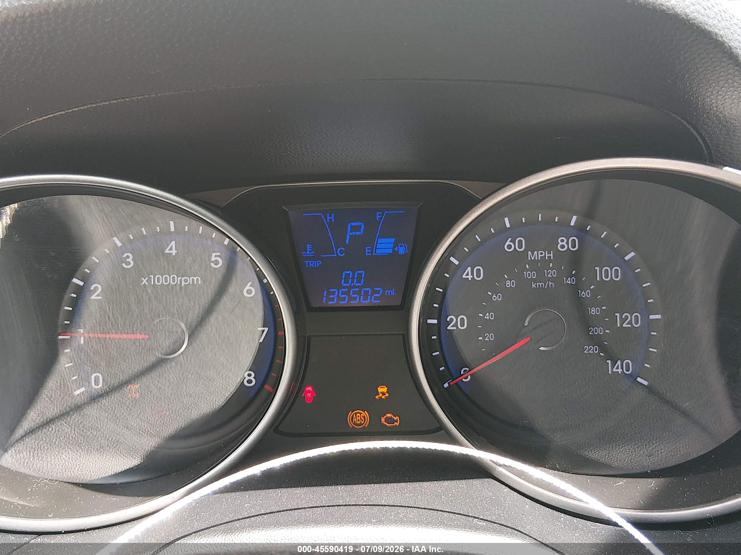 2011 Hyundai Tucson Gls Silver vin: KM8JUCAC7BU200285