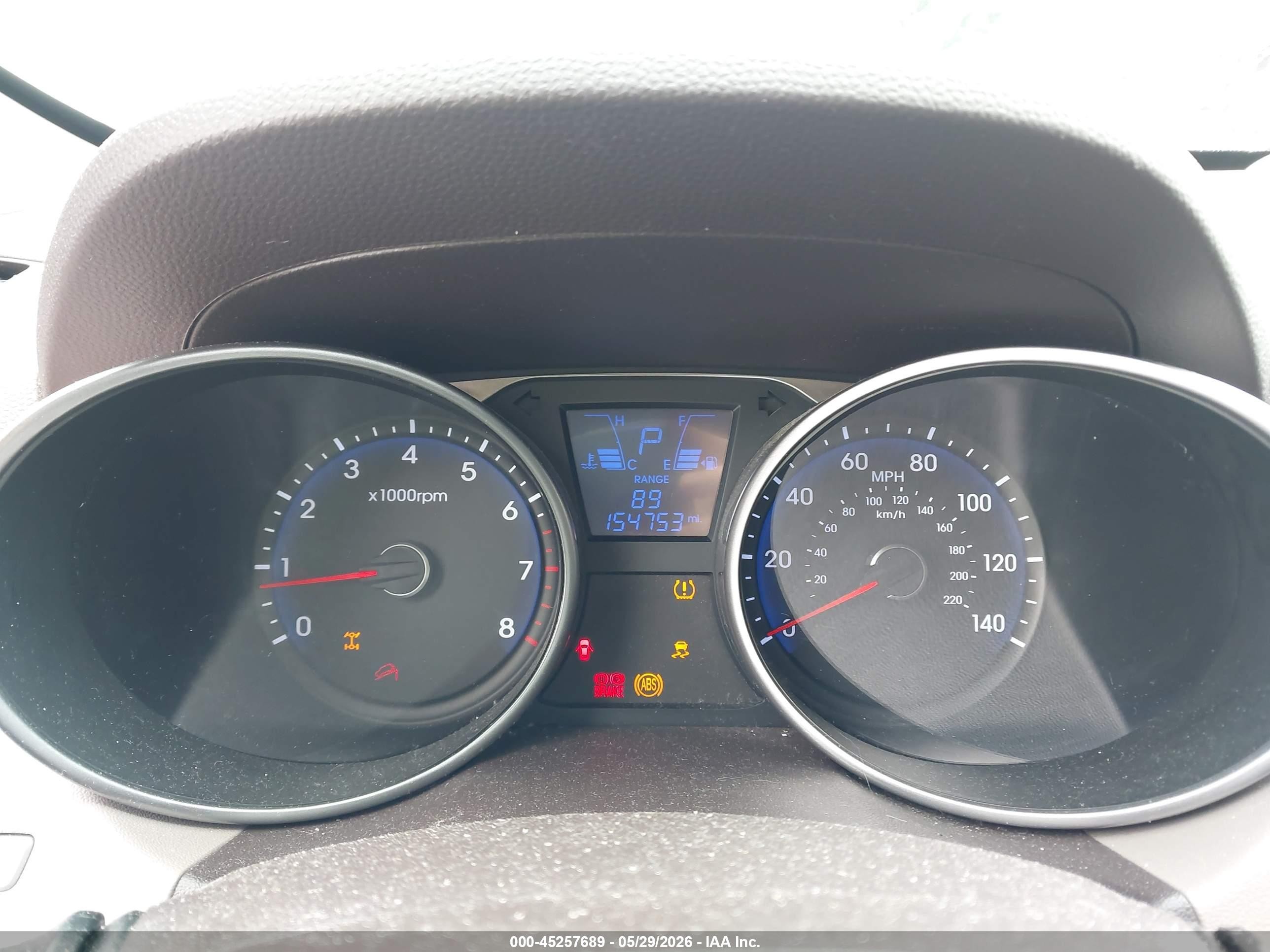 2011 Hyundai Tucson Limited Красный vin: KM8JUCAC7BU203963
