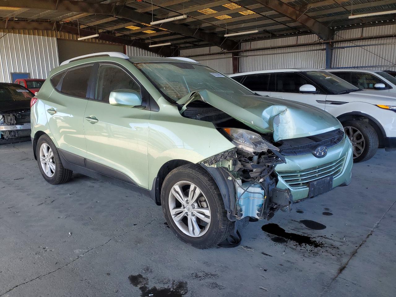 2011 Hyundai Tucson Gls Green vin: KM8JUCAC7BU229690