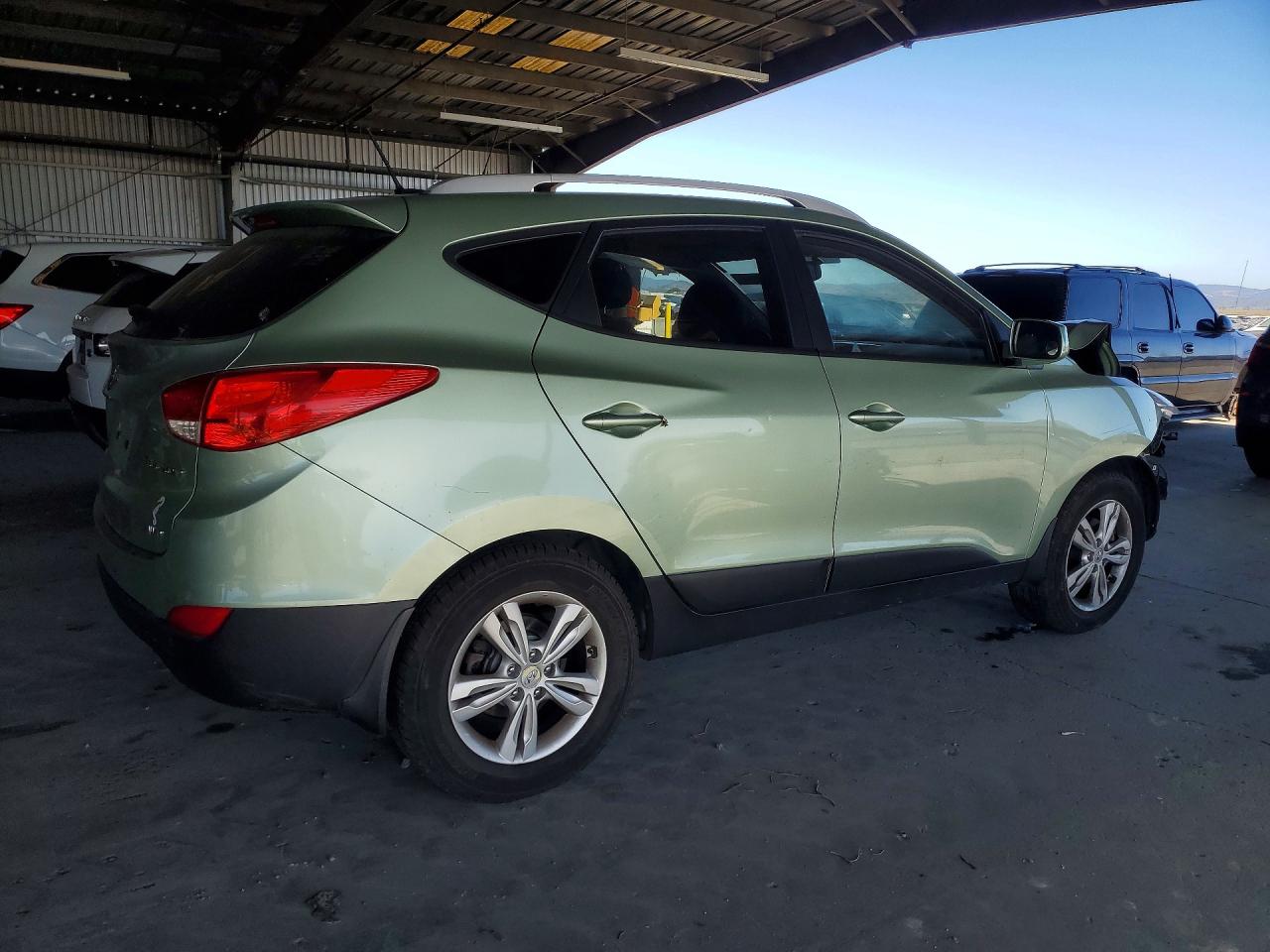 2011 Hyundai Tucson Gls Green vin: KM8JUCAC7BU229690