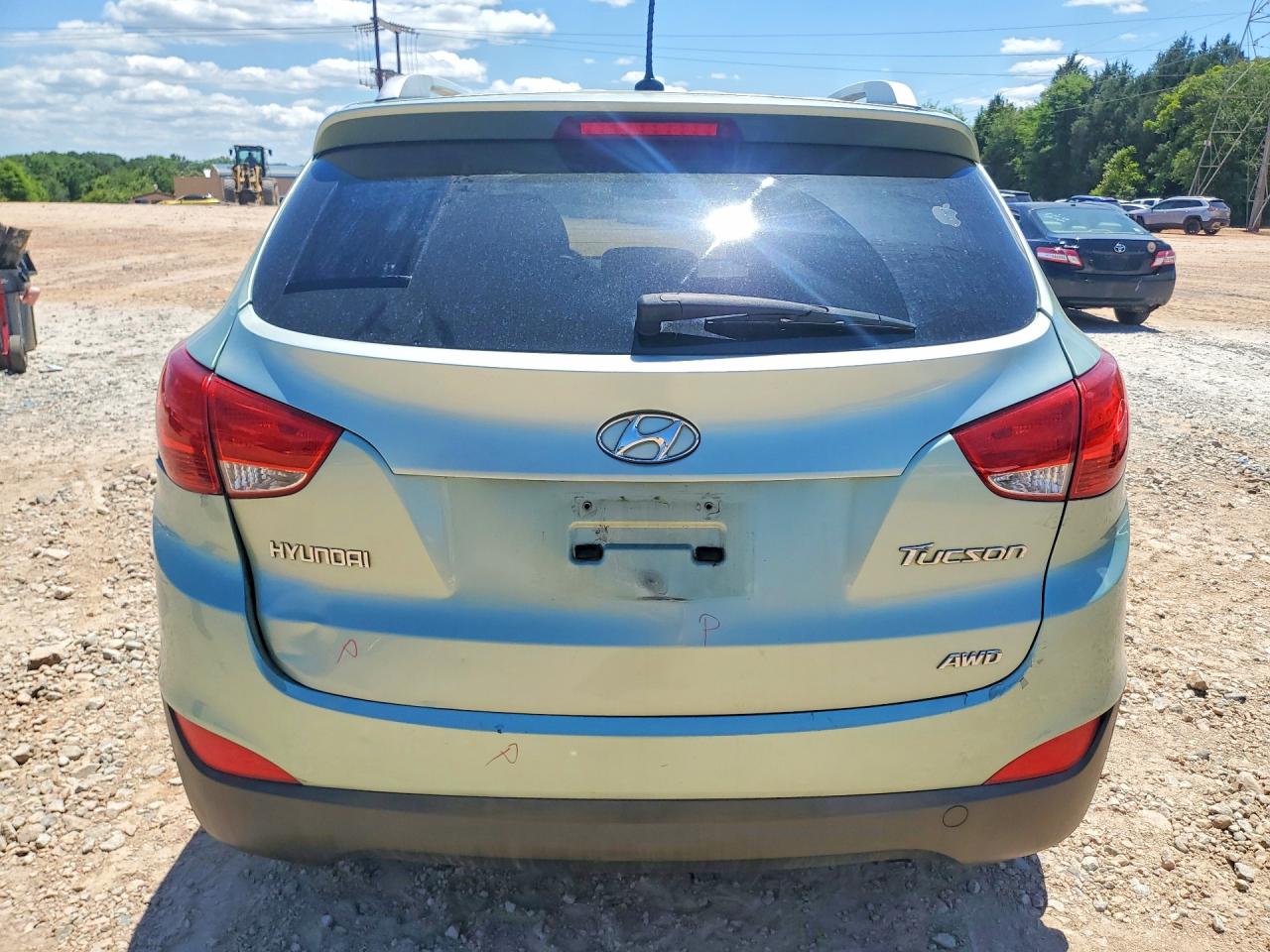 2011 Hyundai Tucson Gls Green vin: KM8JUCAC7BU264472